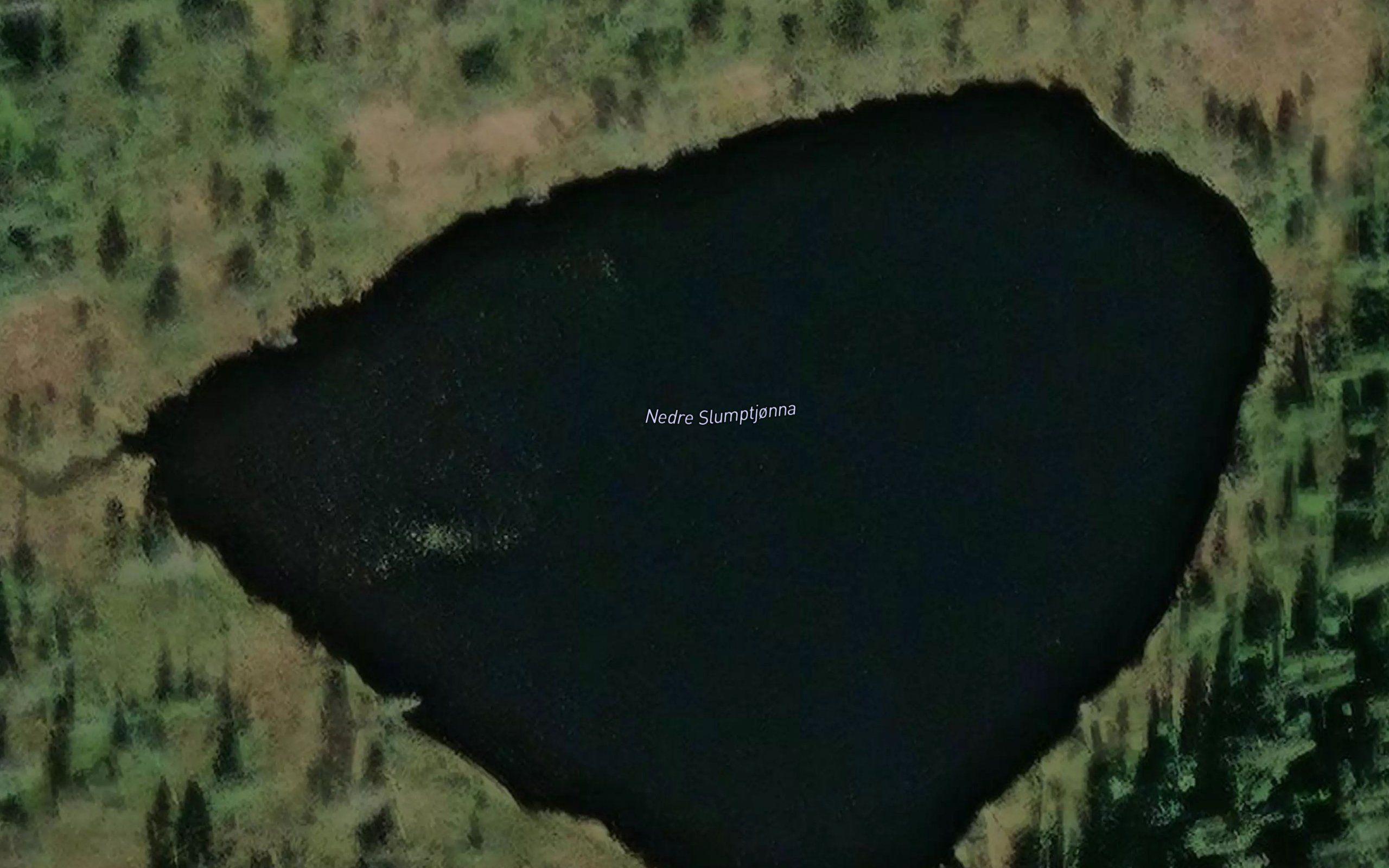 Slumptjorna,nedre
