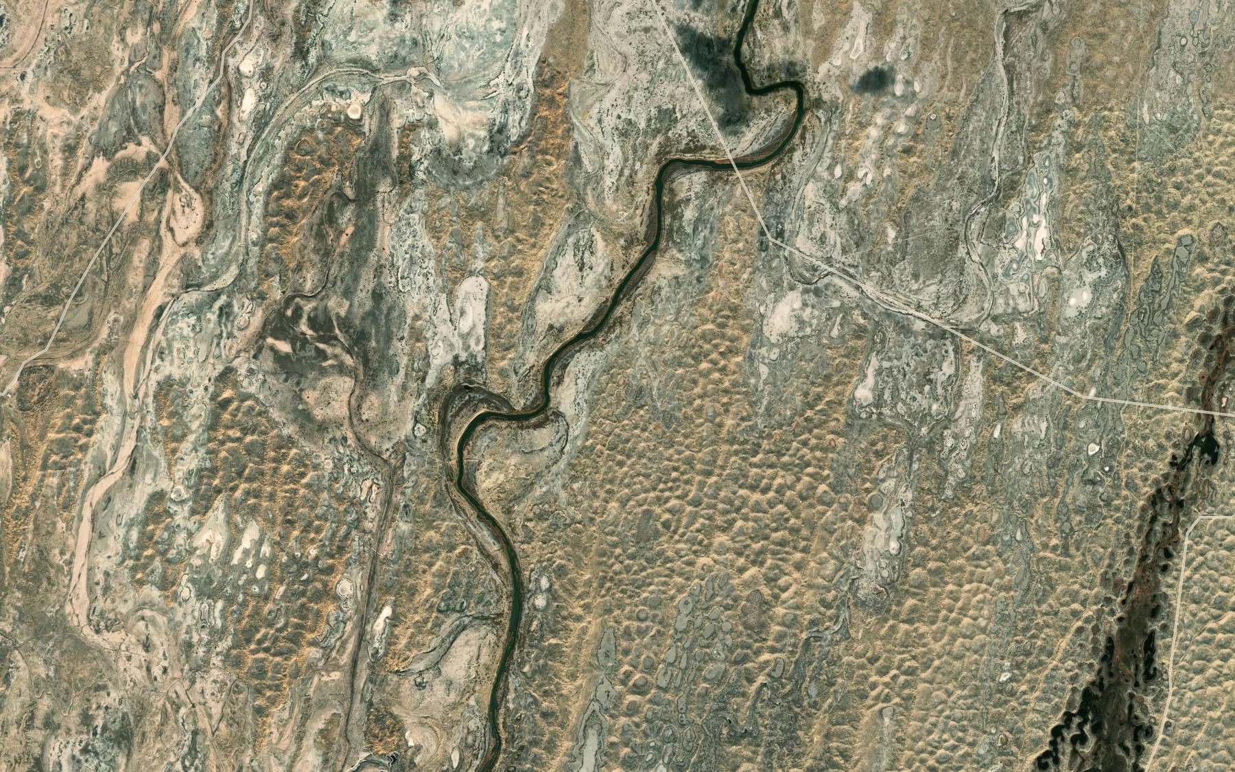 Satellite map of the Ko`kdaryo