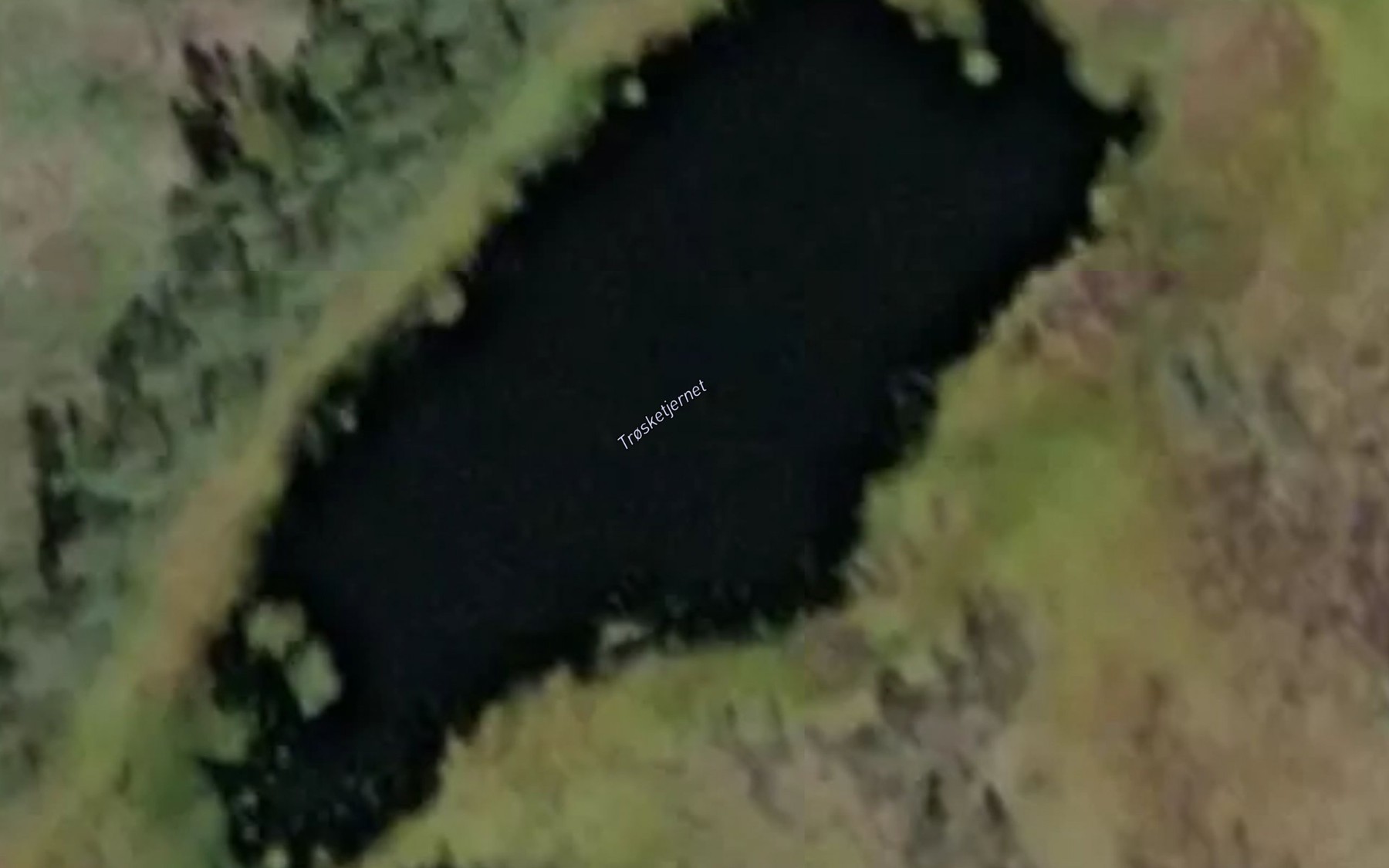Satellite map of the Trosketjernet