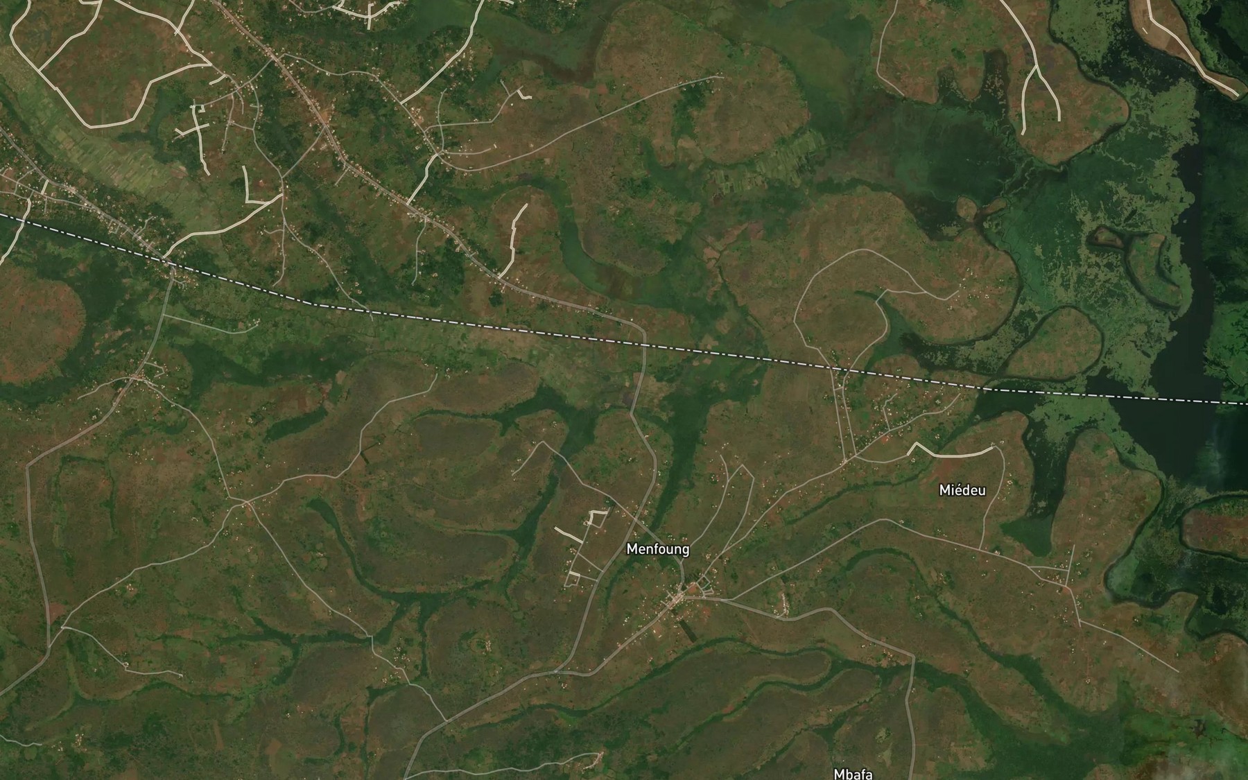Satellite map of the Tsefontasse