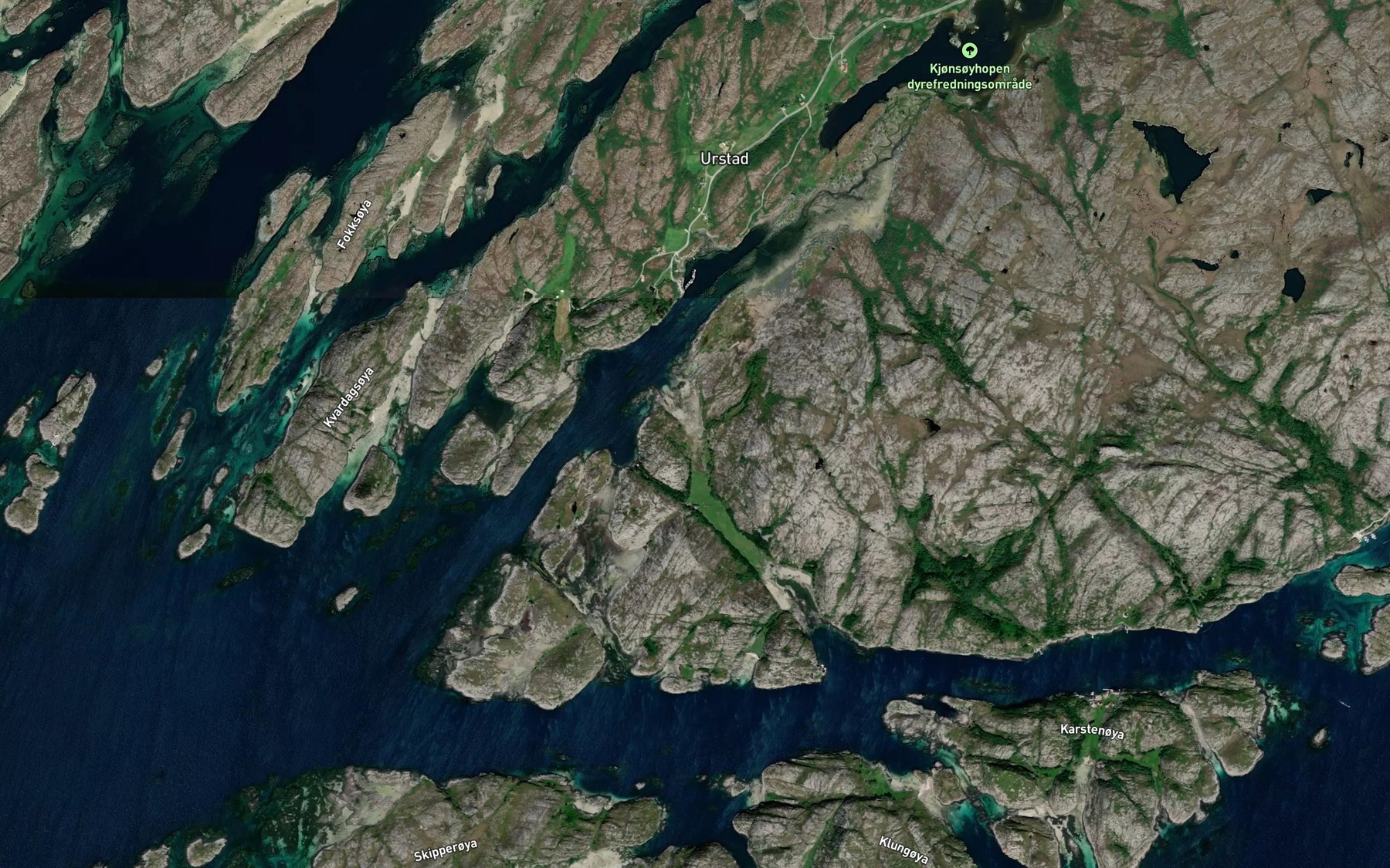 Satellite map of the Vandhagen