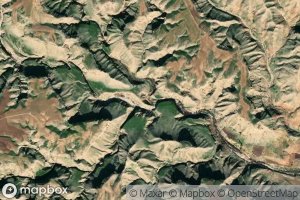 Satellite map of the Rudkhaneh-ye Pol-e Parzin