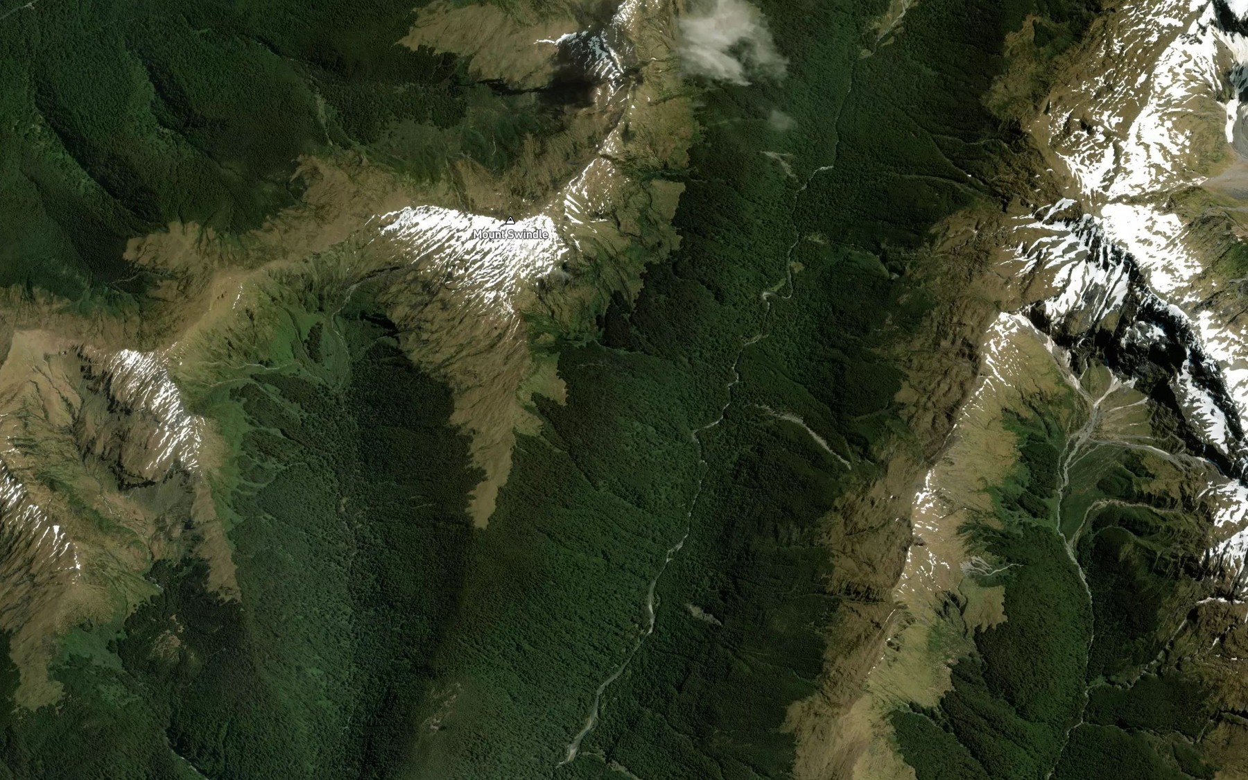 Satellite map of the The Roaring Billy