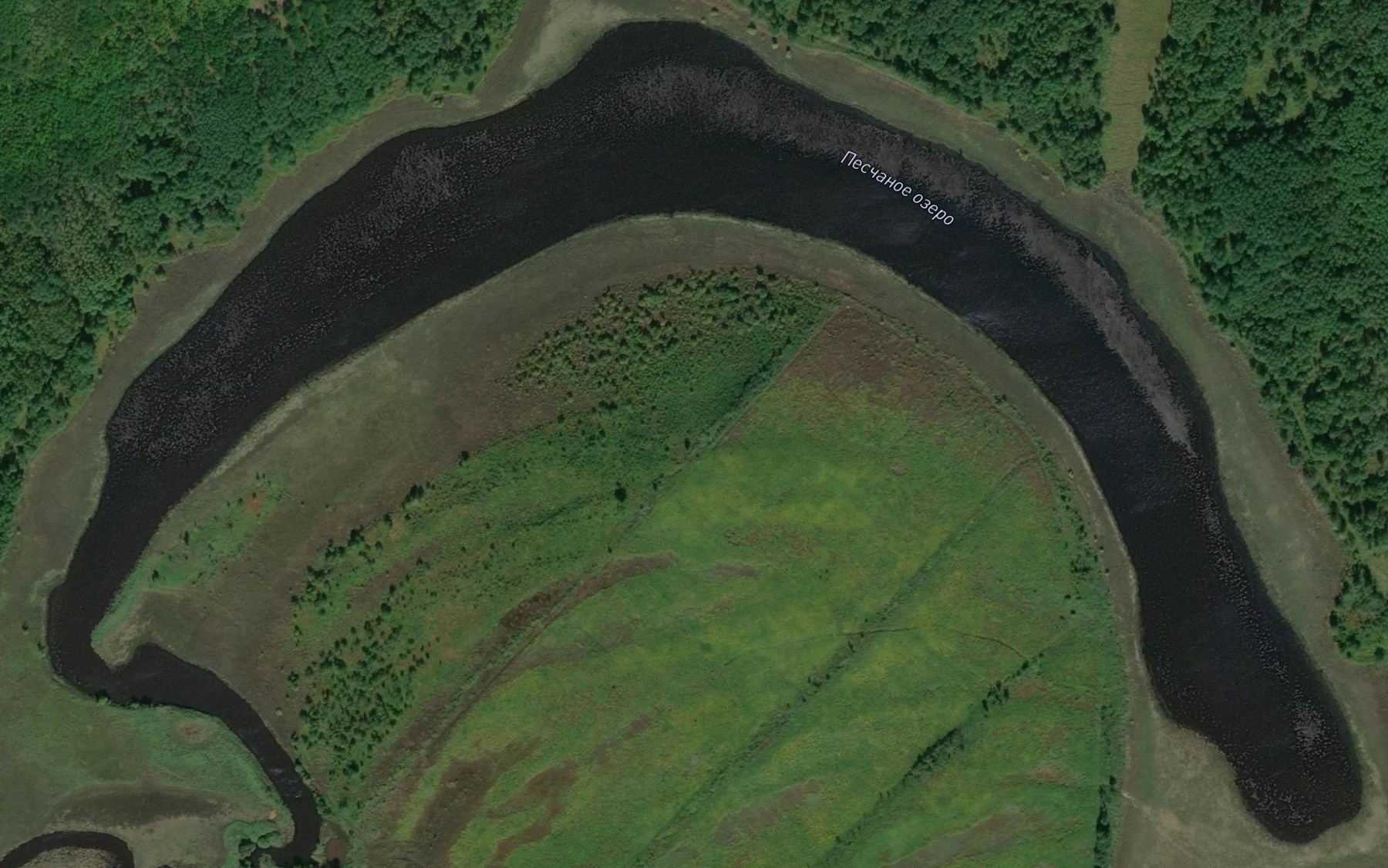 Satellite map of the Ozero Marukha