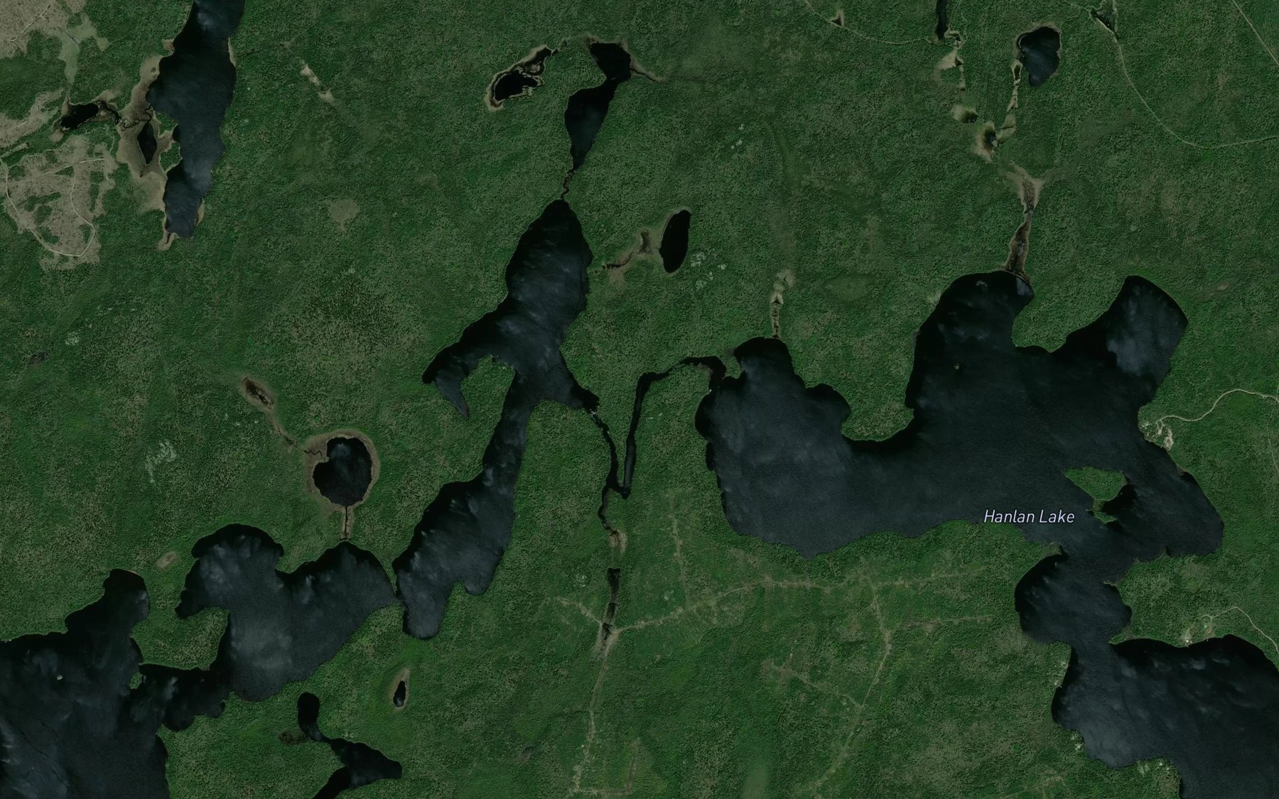 Satellite map of the The Chutes