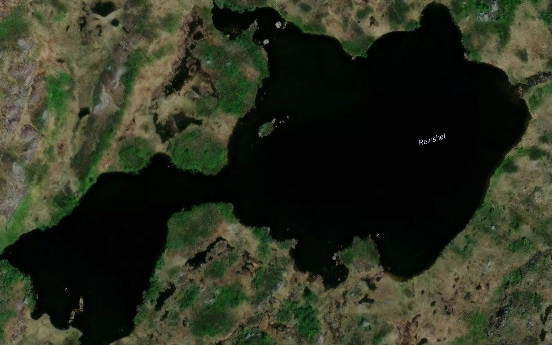 Satellite map of the Reinshol