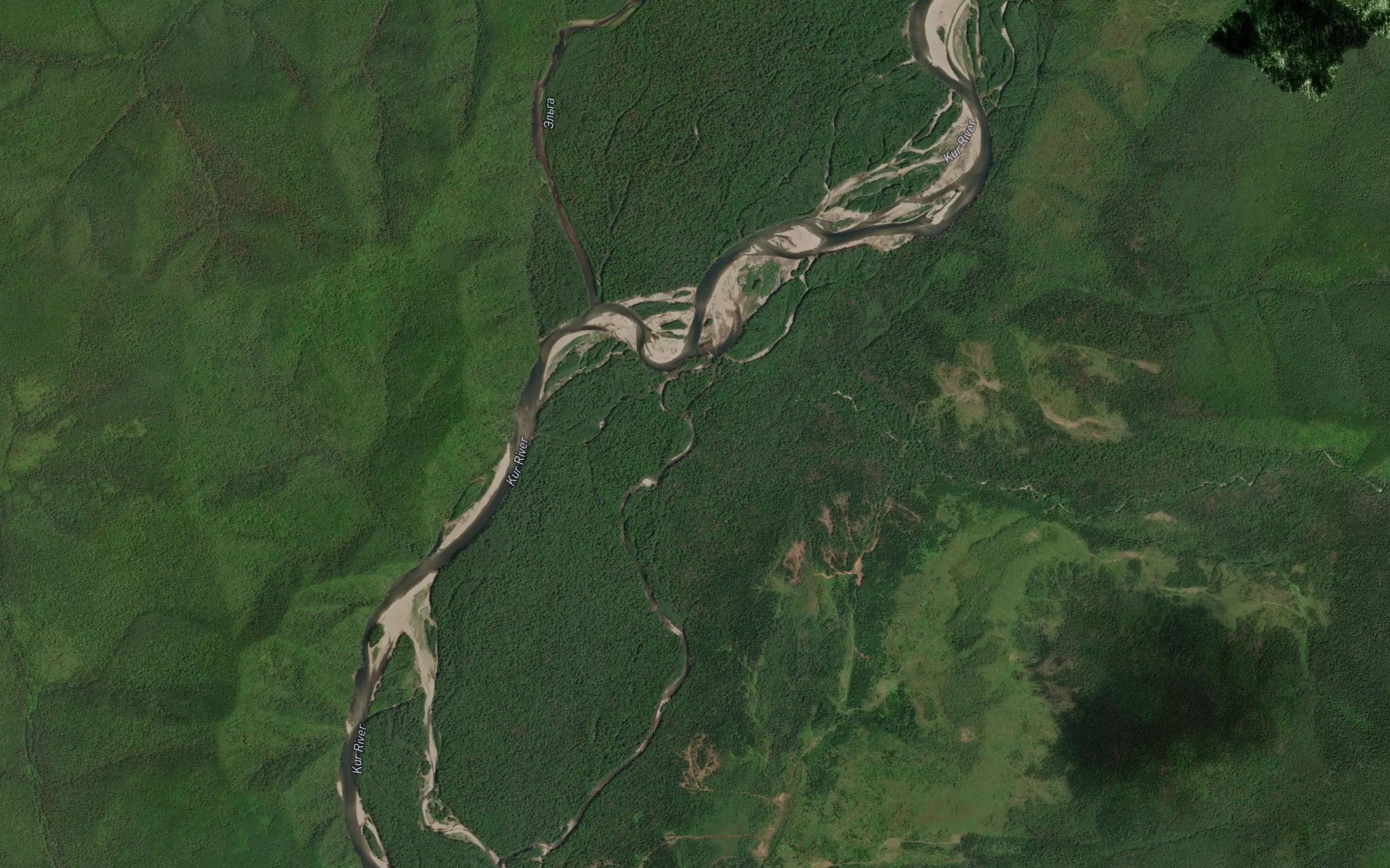 Satellite map of the Chalbug