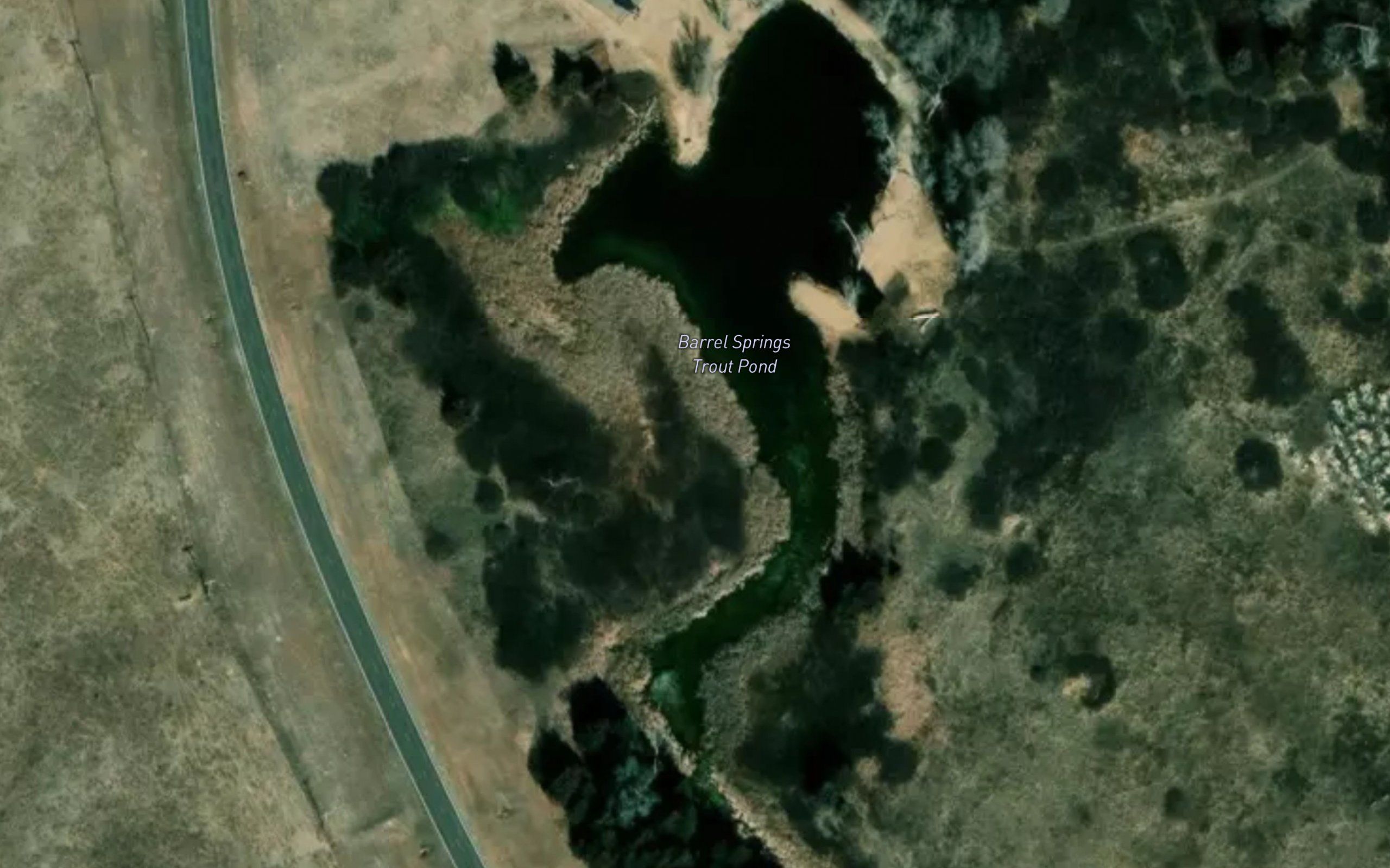 Barrel Springs Trout Pond