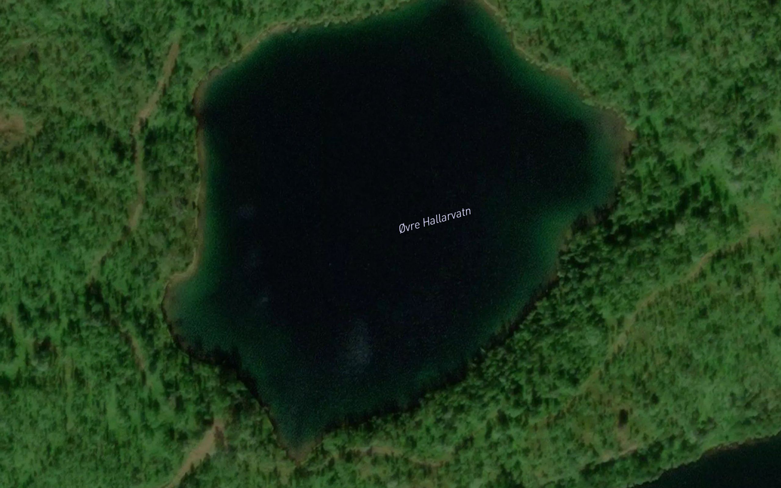 Hallarvatnet,ovre
