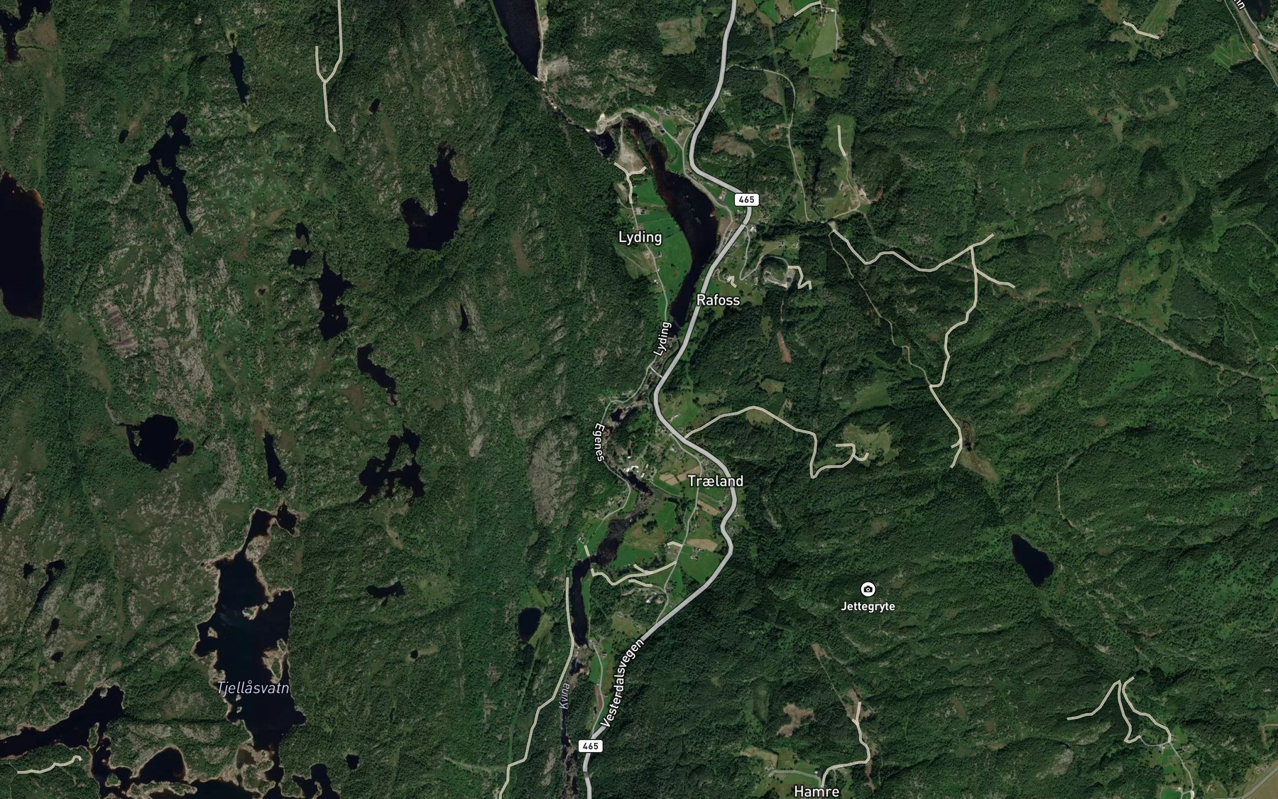 Satellite map of the Basen