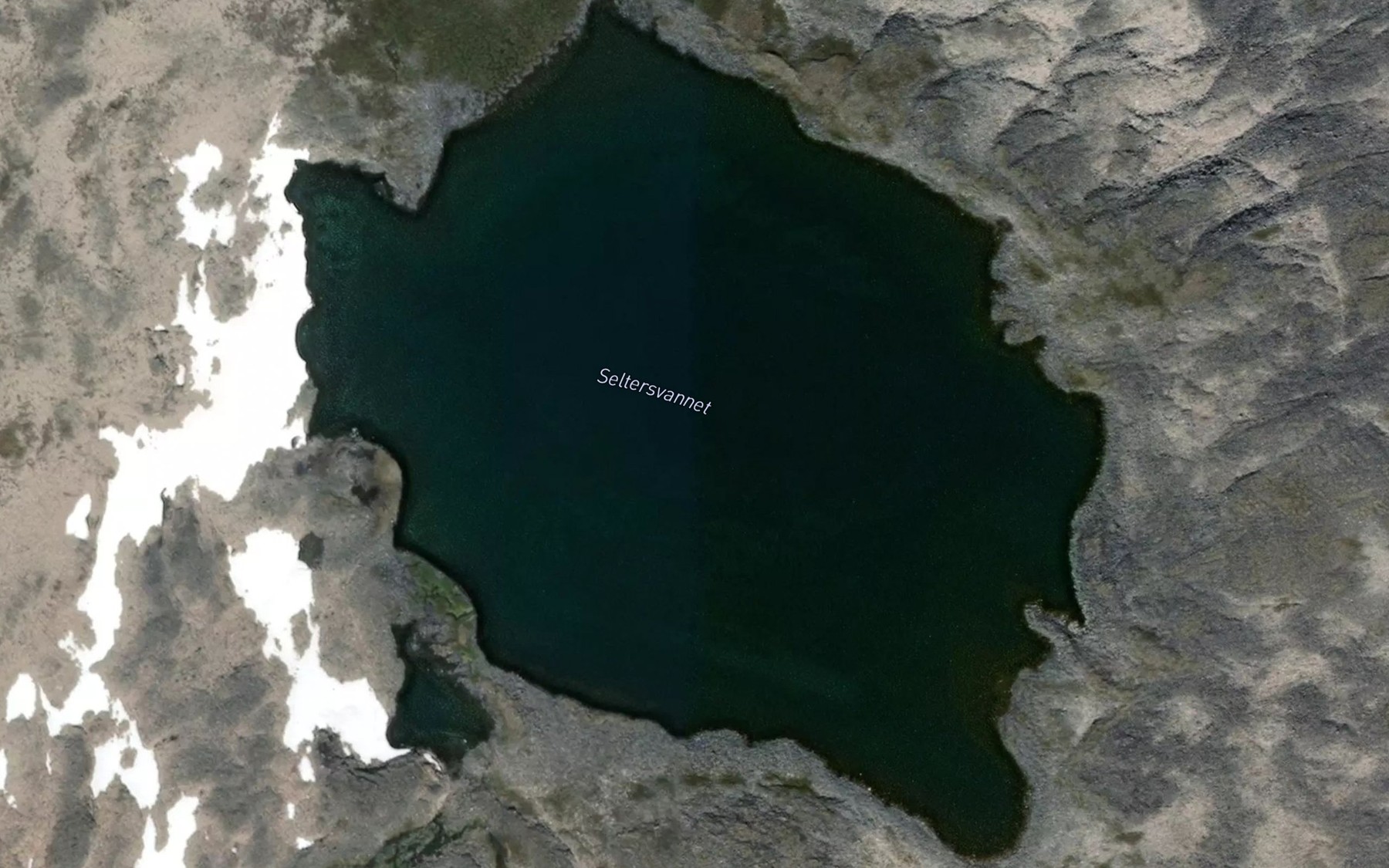 Satellite map of the Seltersvatnet
