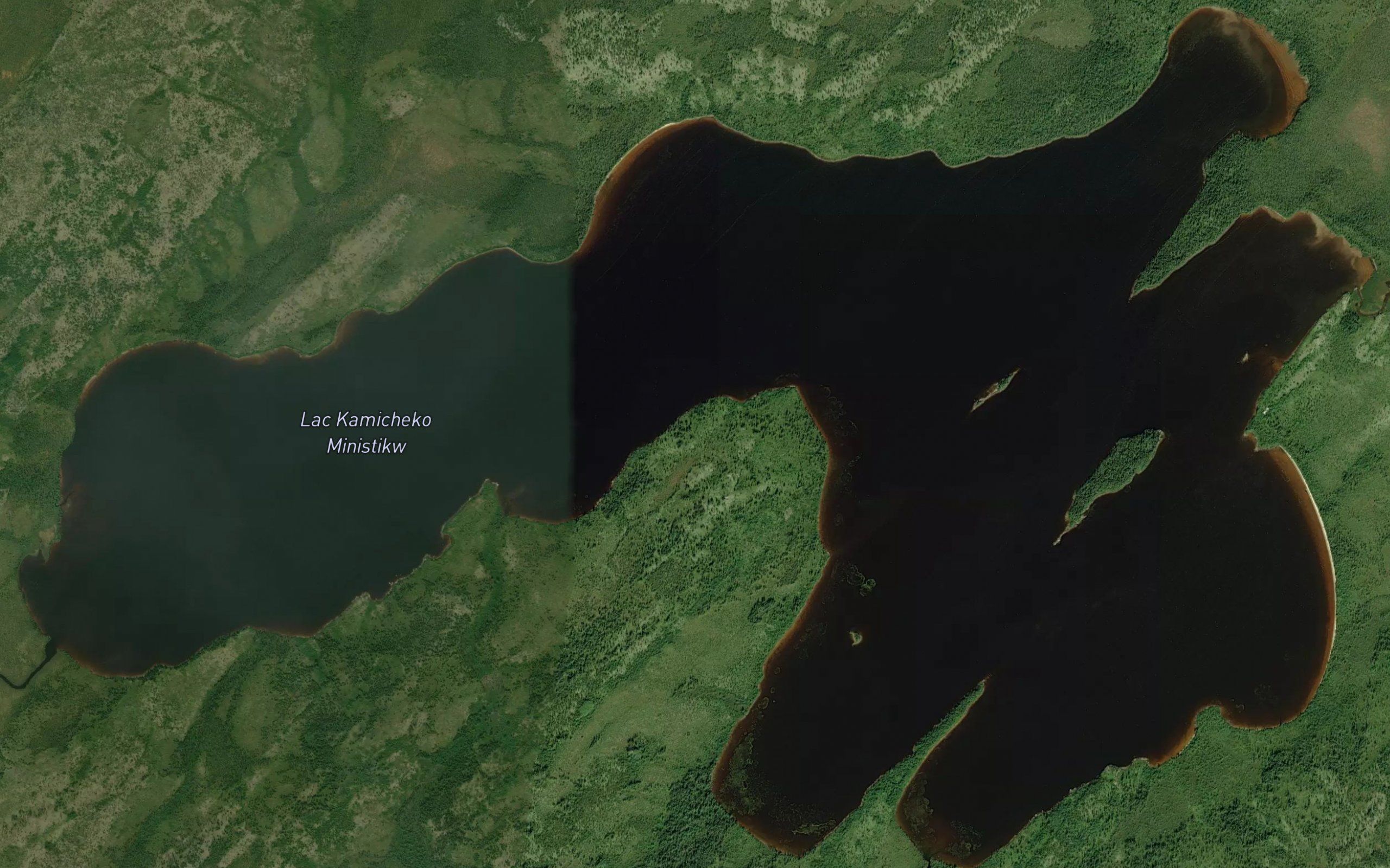 Lac Kamicheko Ministikw