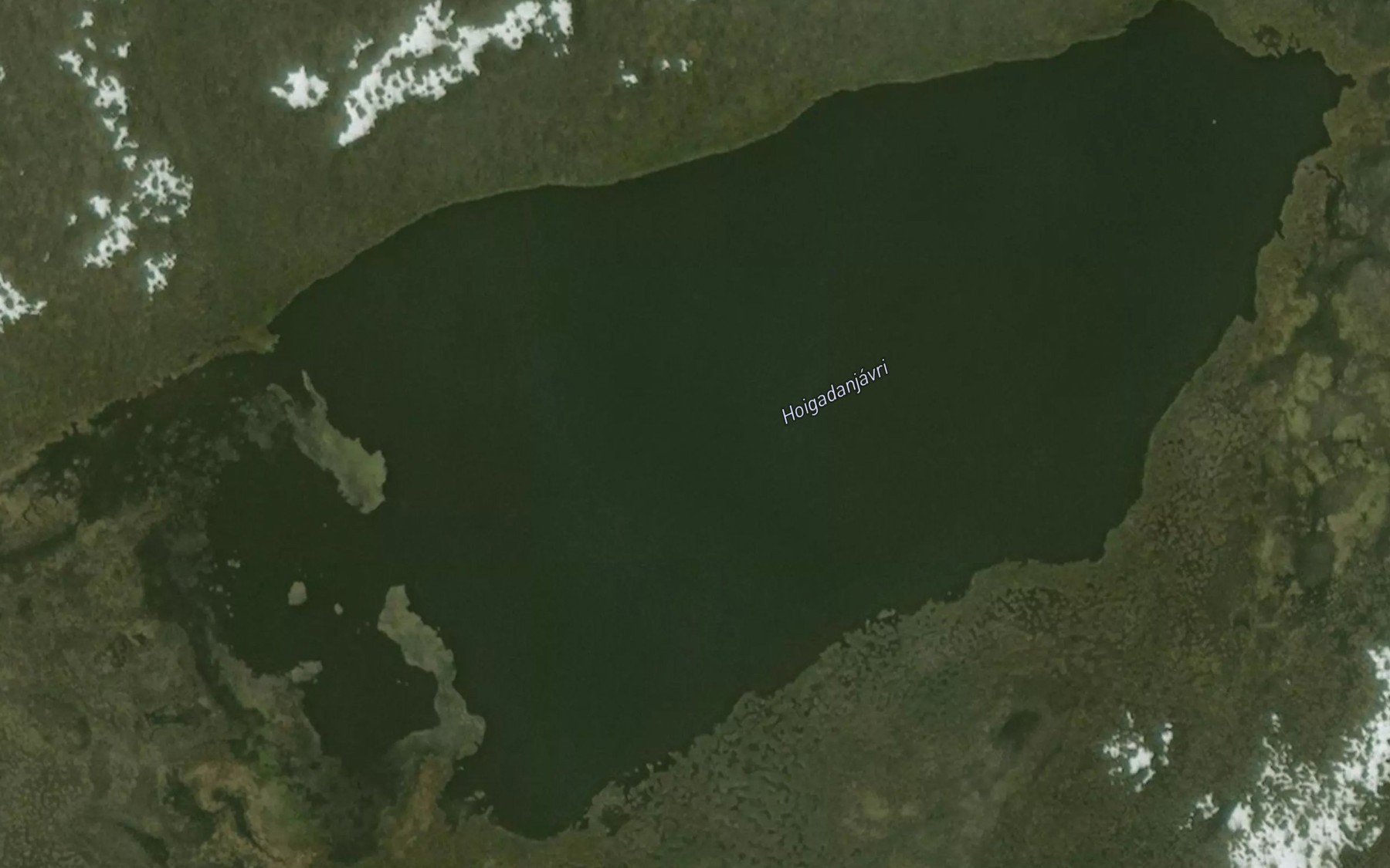 Satellite map of the Haigadanjavri