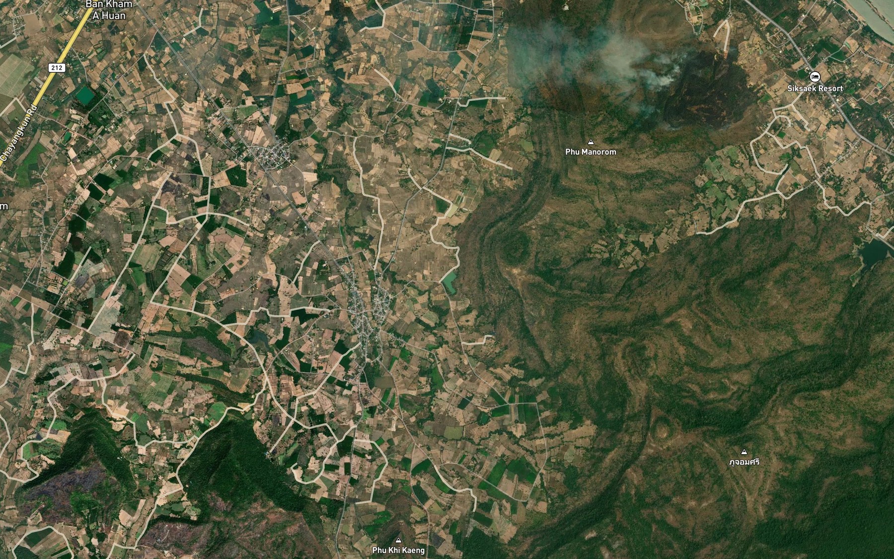 Satellite map of the Ang Kep Nam Chonlaprathan