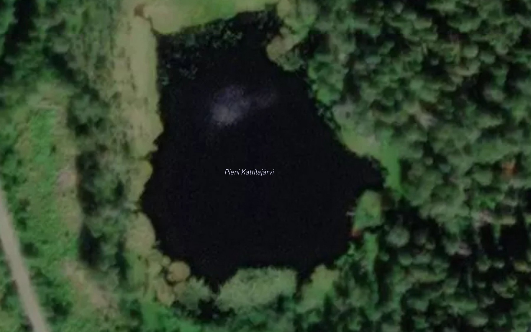 Satellite map of the Pieni Kattilajarvi
