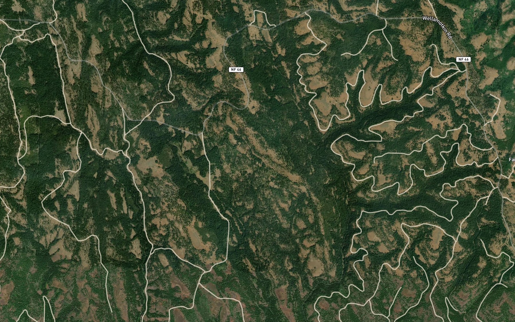 Satellite map of the Trough Spring