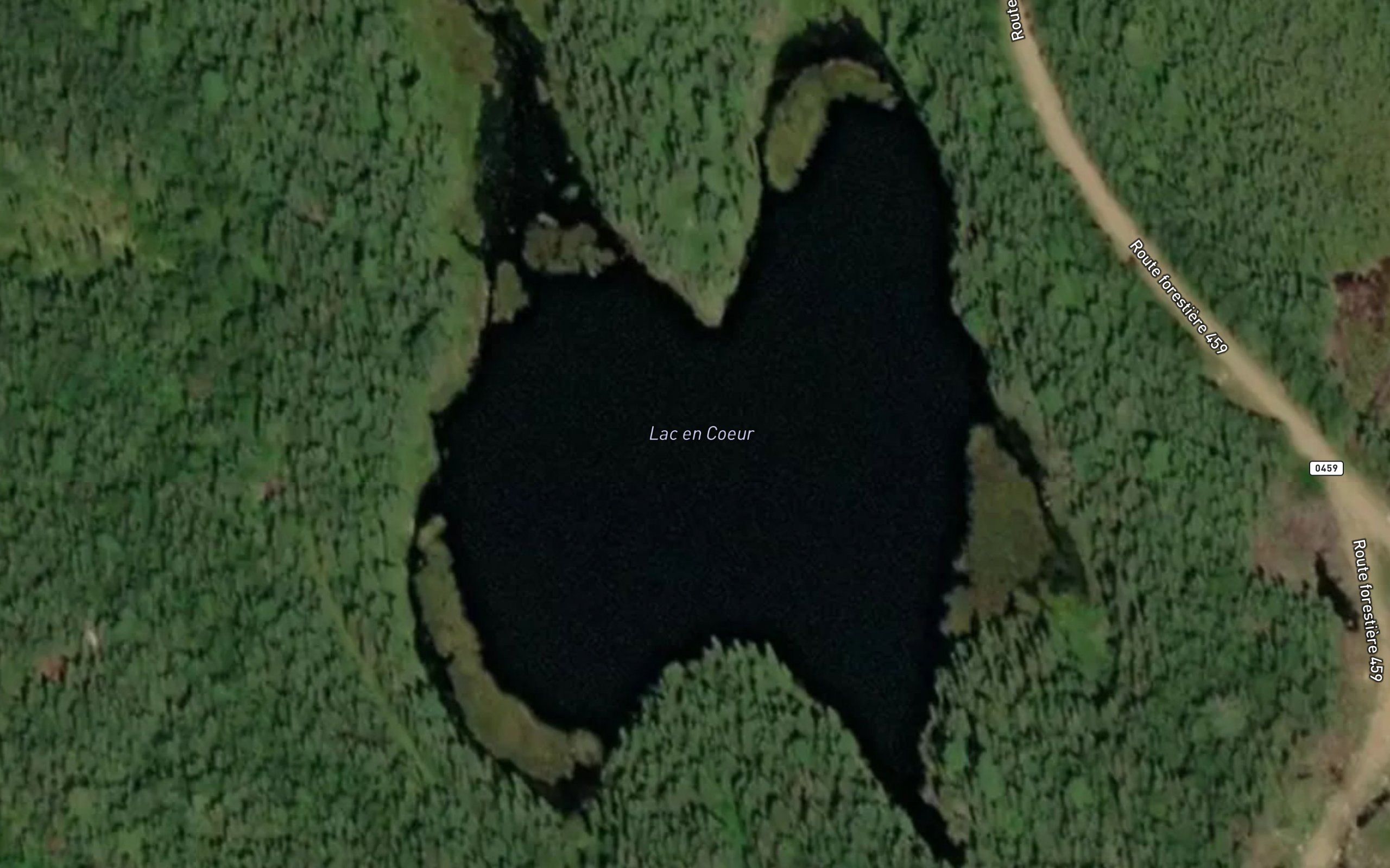 Lac en Coeur
