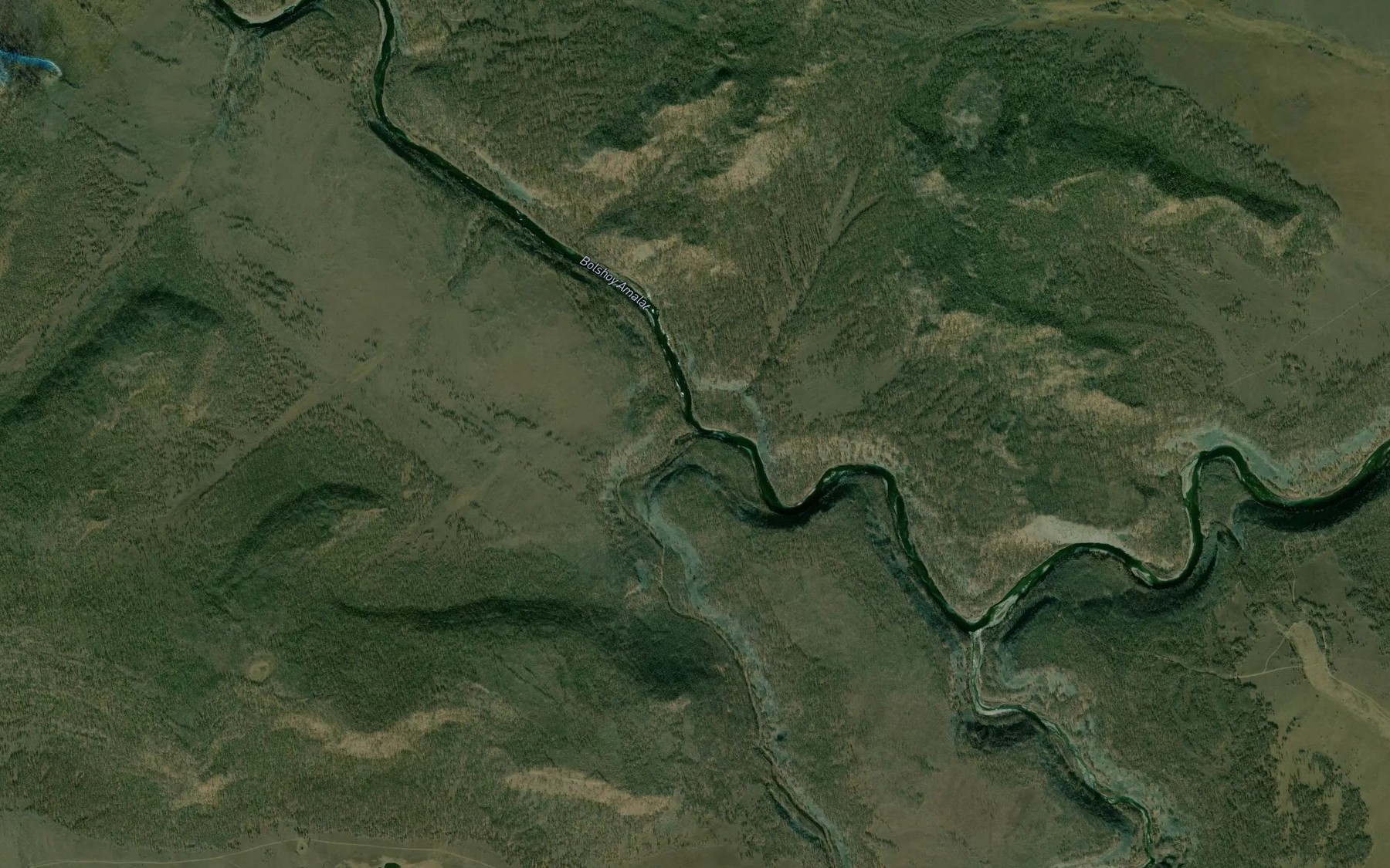 Satellite map of the Tanguka