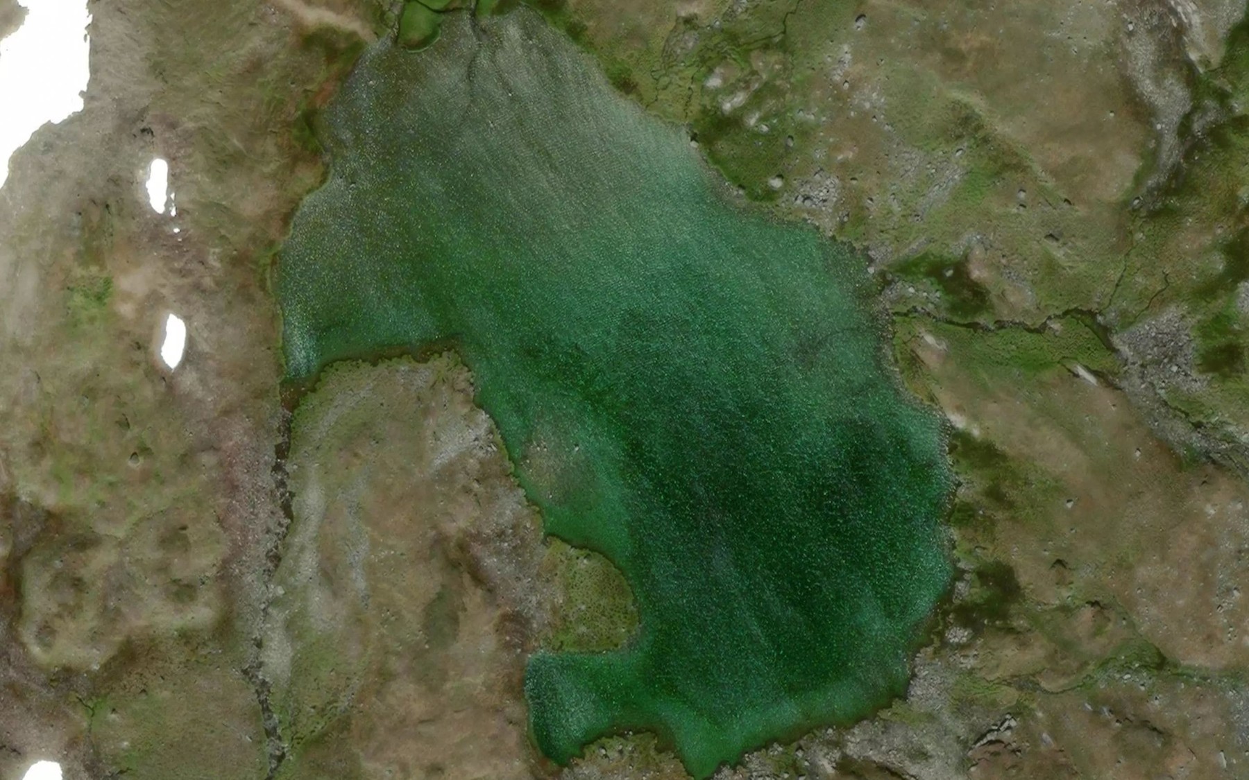Satellite map of the Guolasjavri,bajimus