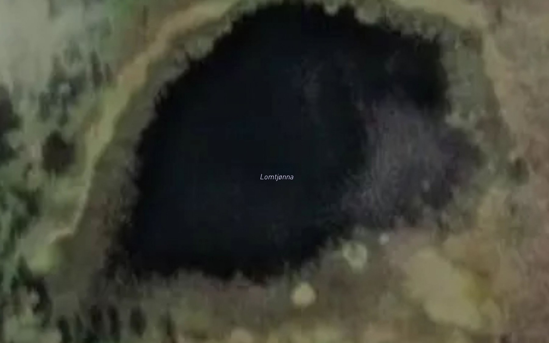 Satellite map of the Lomtjorna