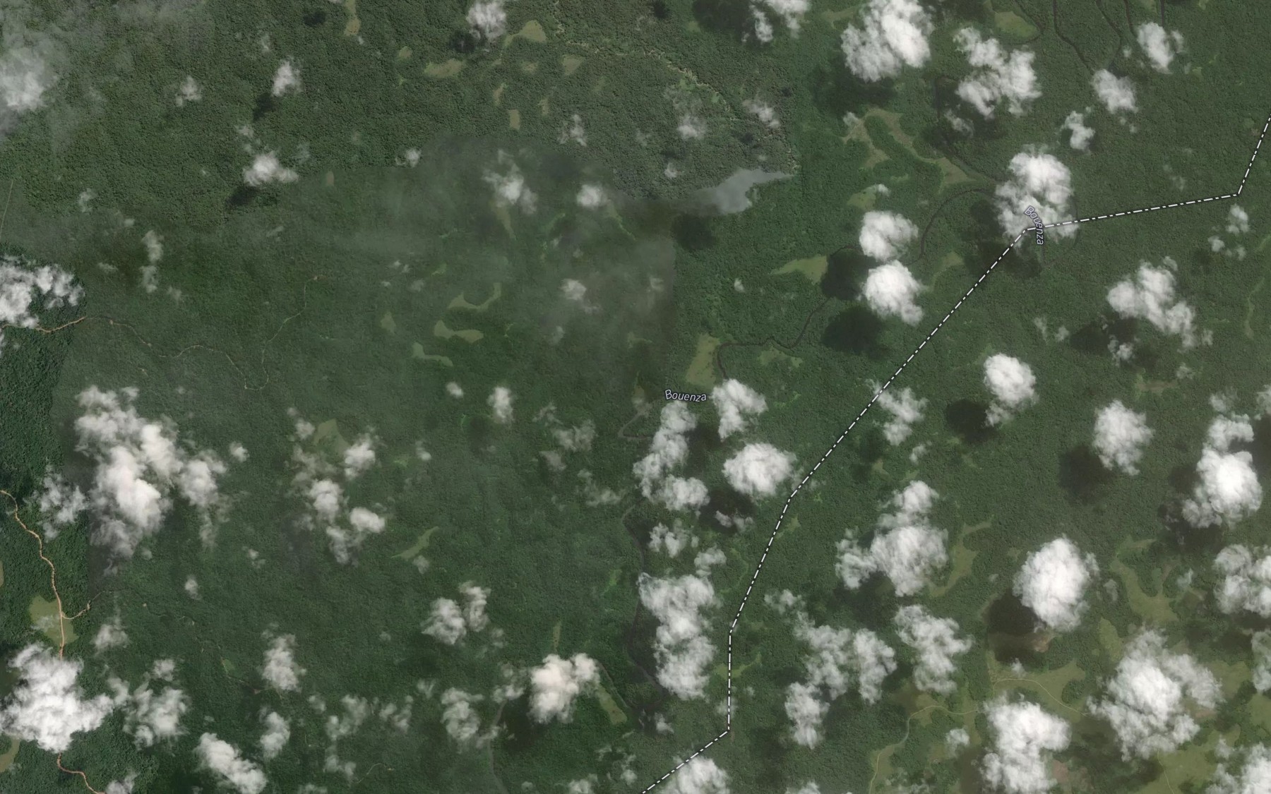 Satellite map of the Lelilina