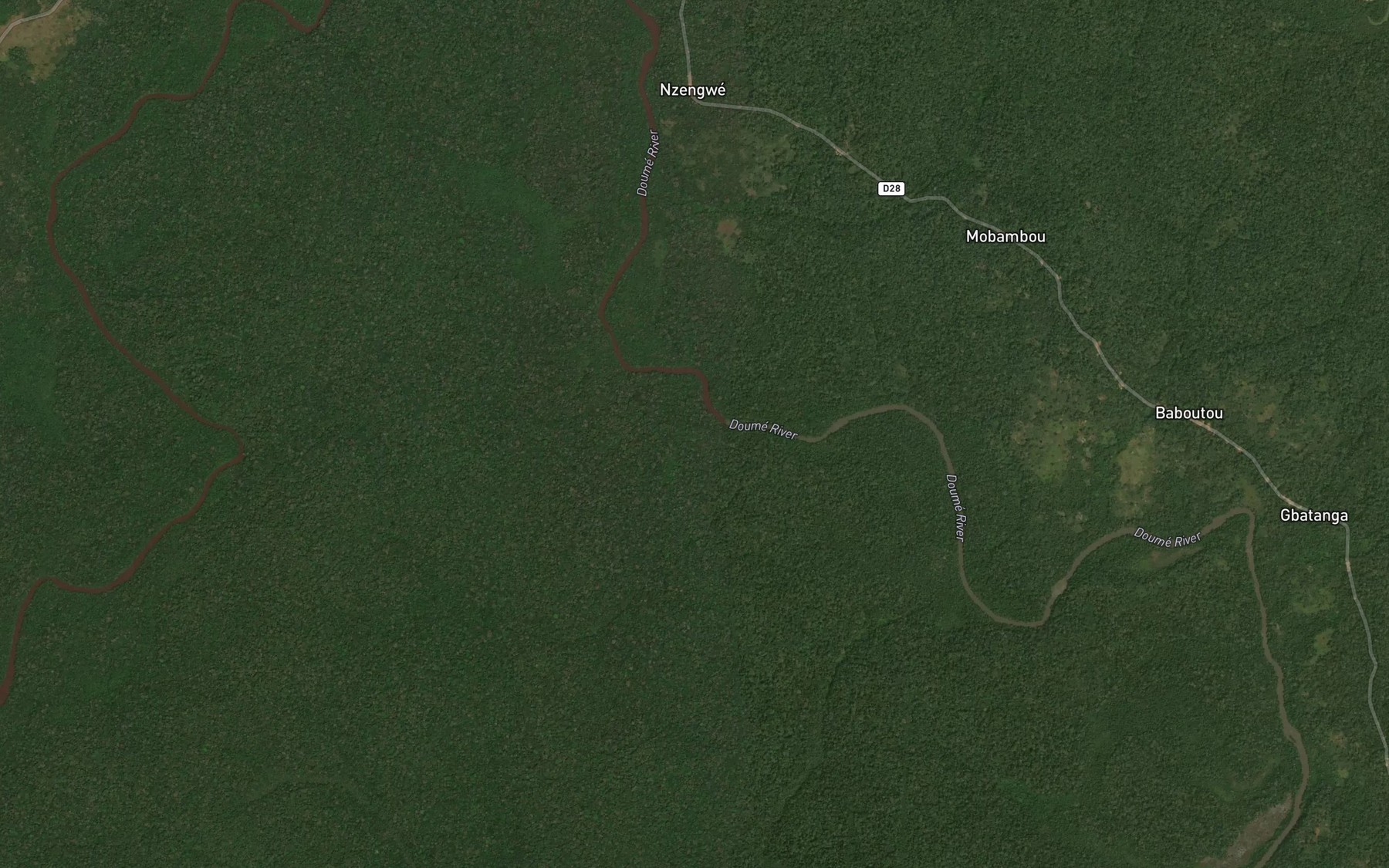 Satellite map of the Gogon