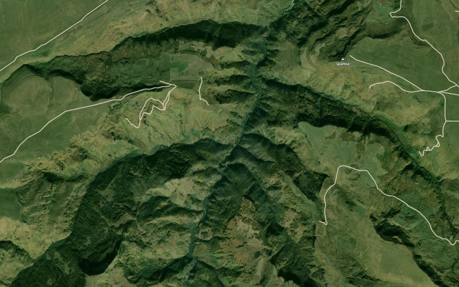 Satellite map of the Chirakkol