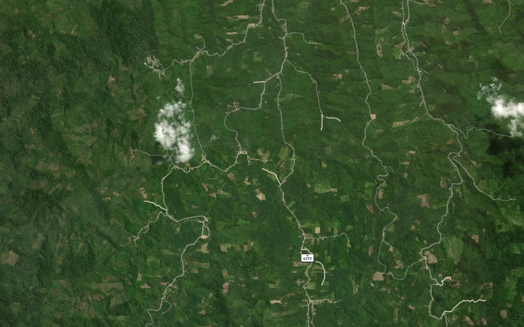 Satellite map of the Khlong Ching