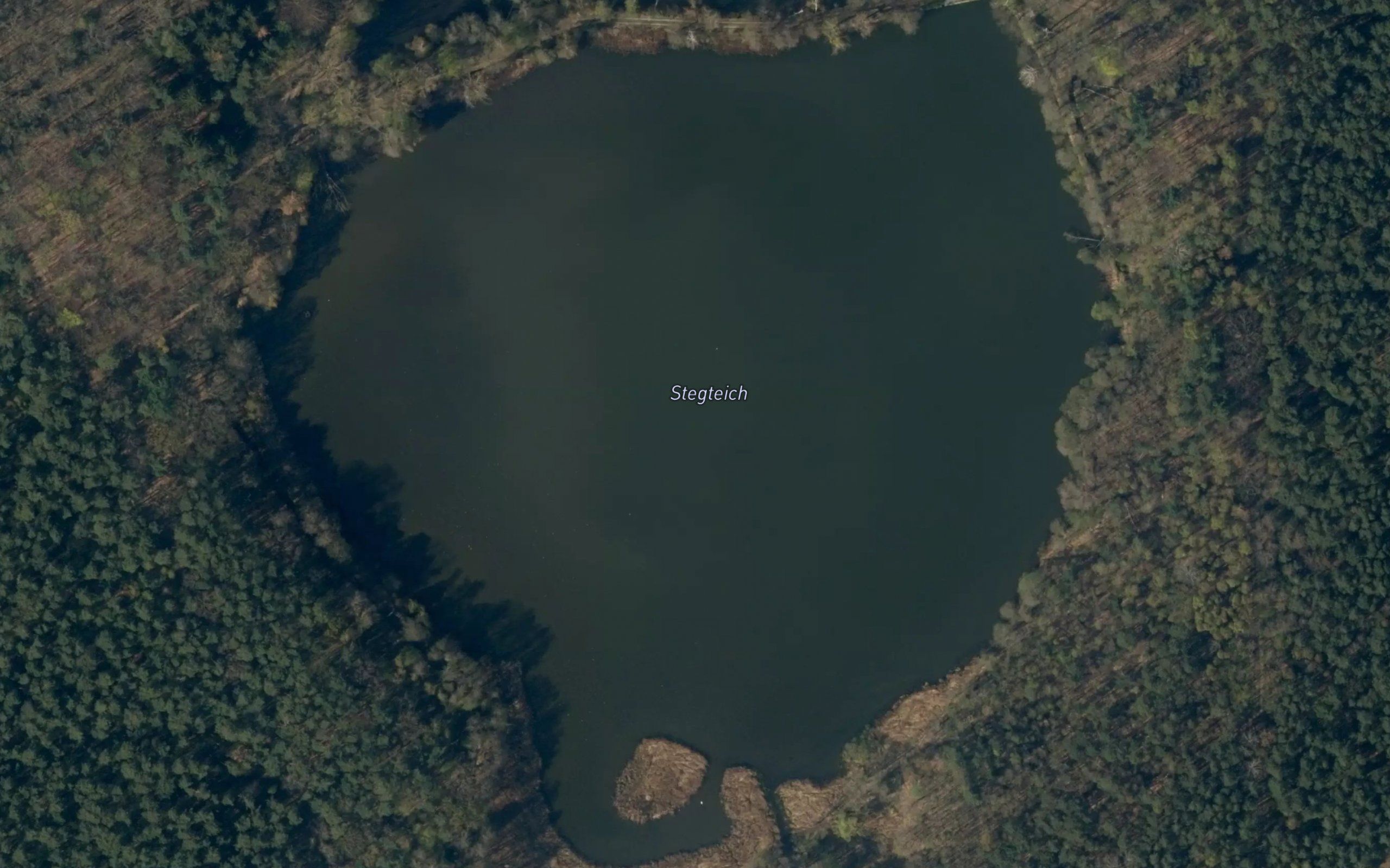 Steg-Teich