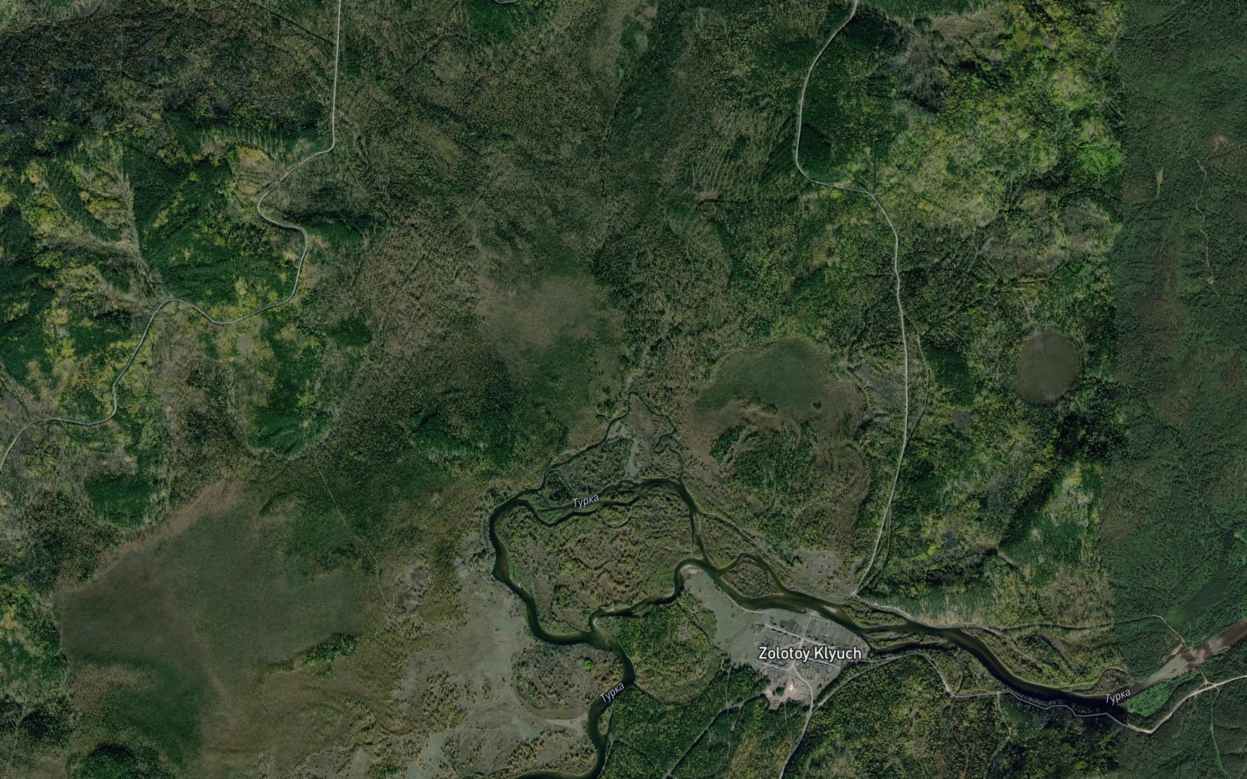 Satellite map of the Pazukha