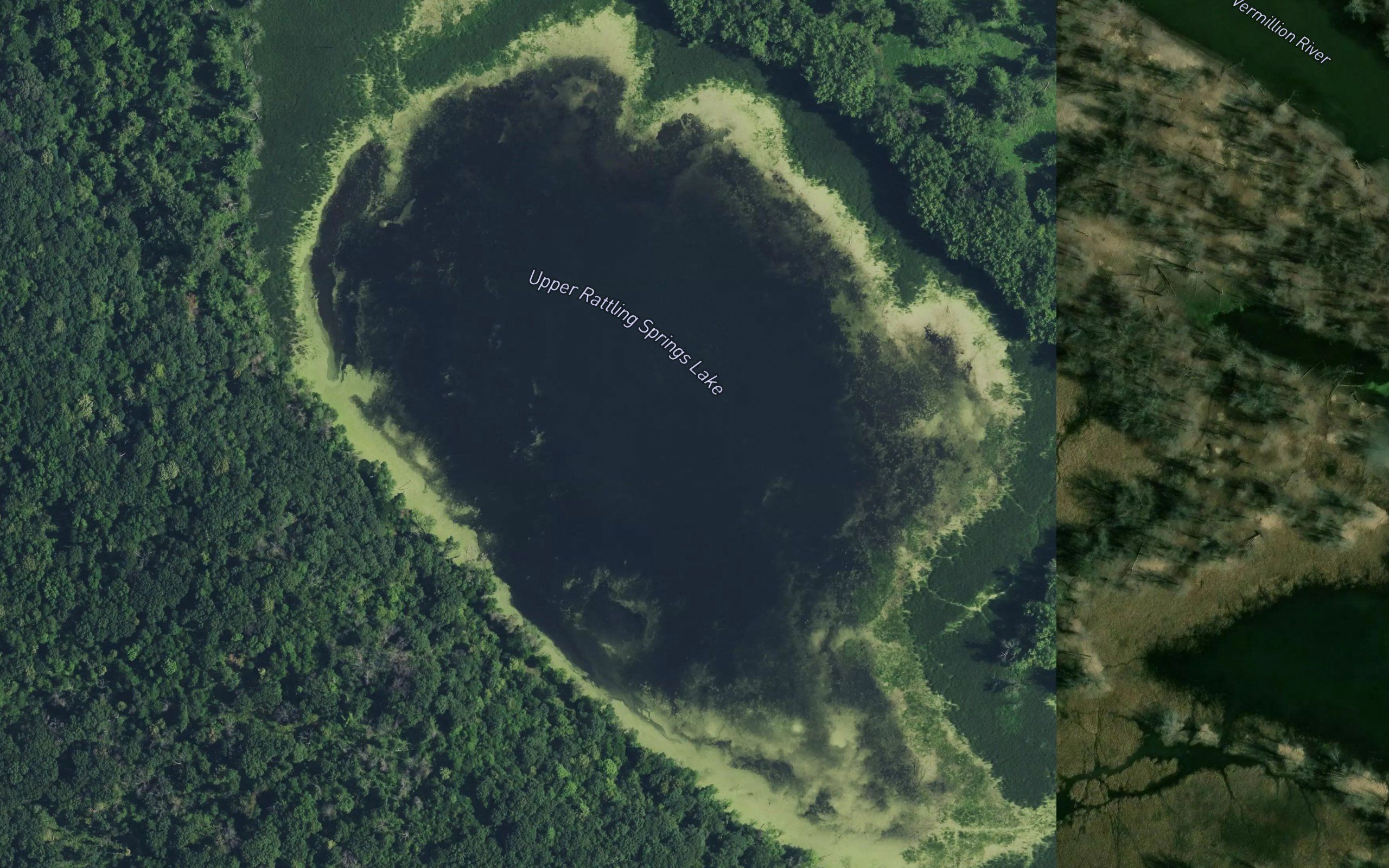 Upper Rattling Springs Lake
