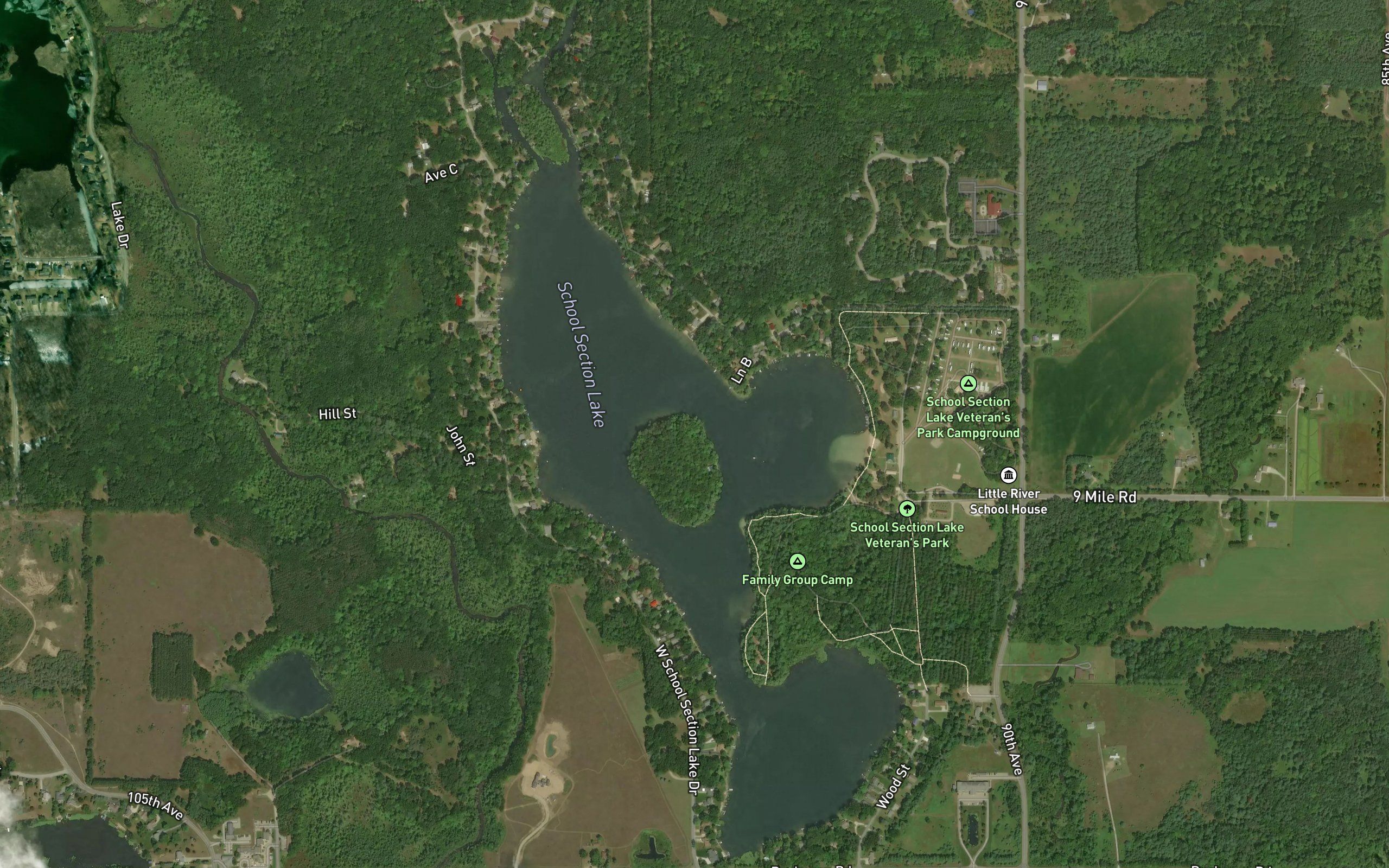 School Section Lake
