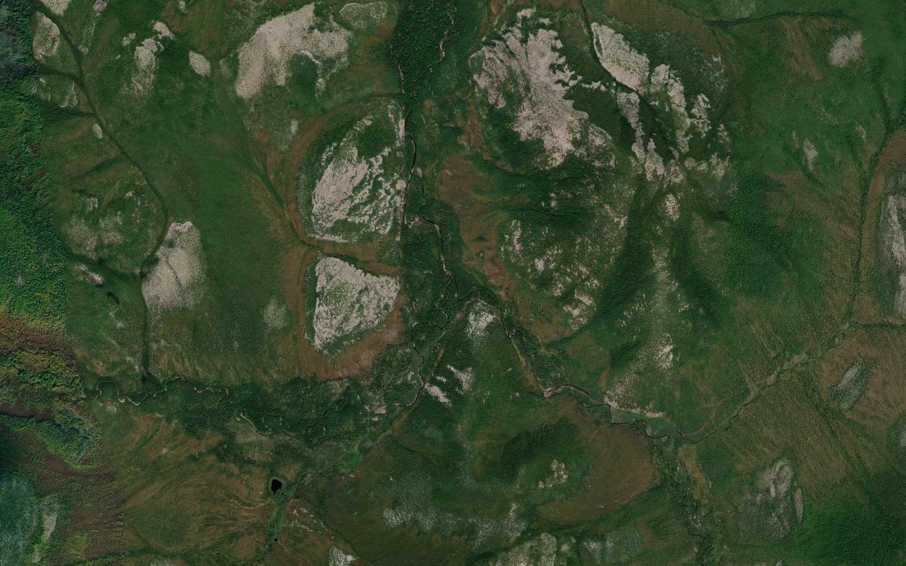 Satellite map of the Pravaya Birandya