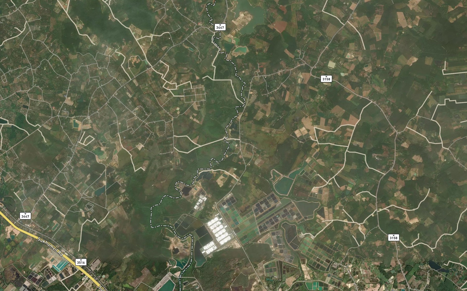 Satellite map of the Nong Bua