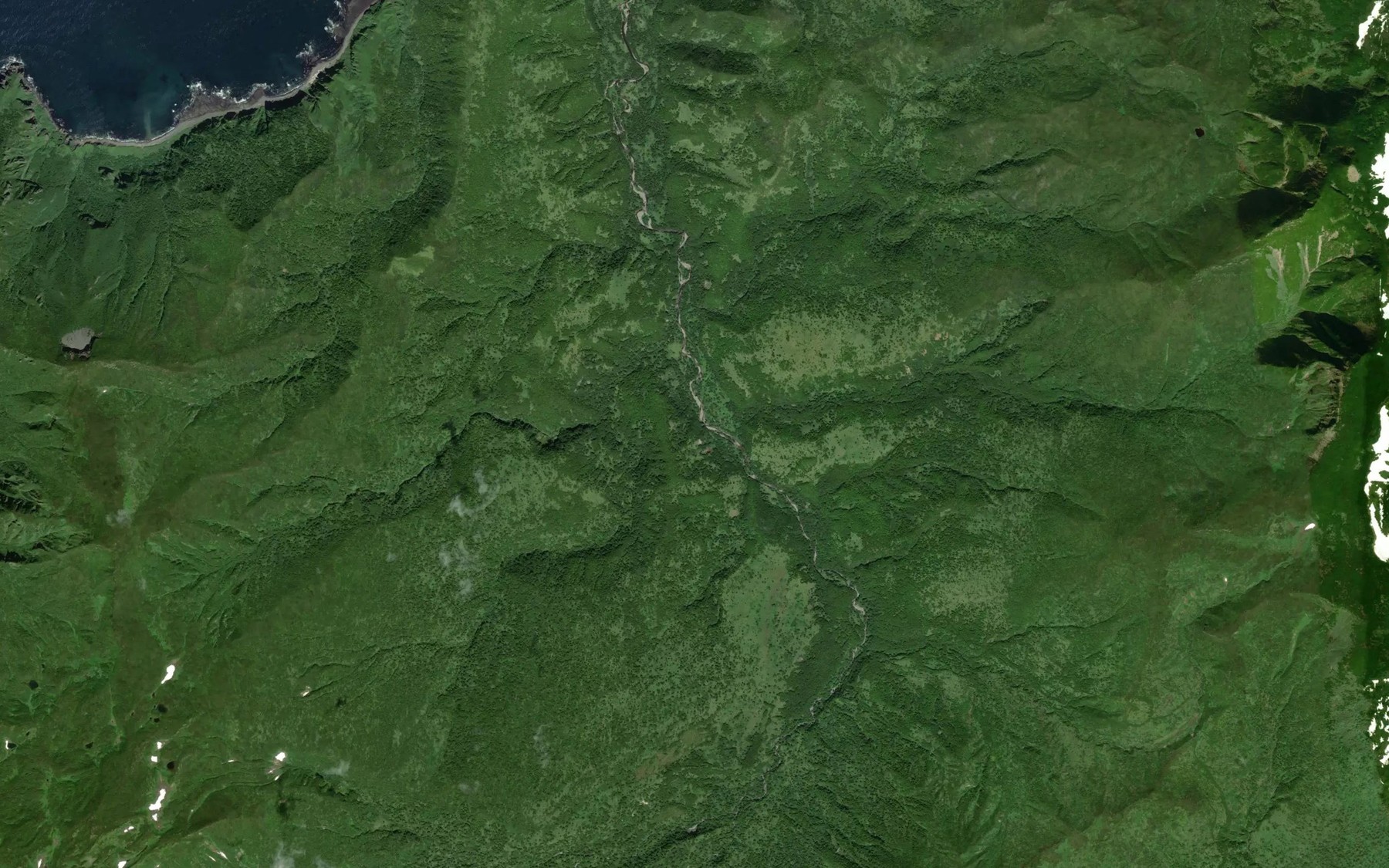 Satellite map of the Gryaznyy