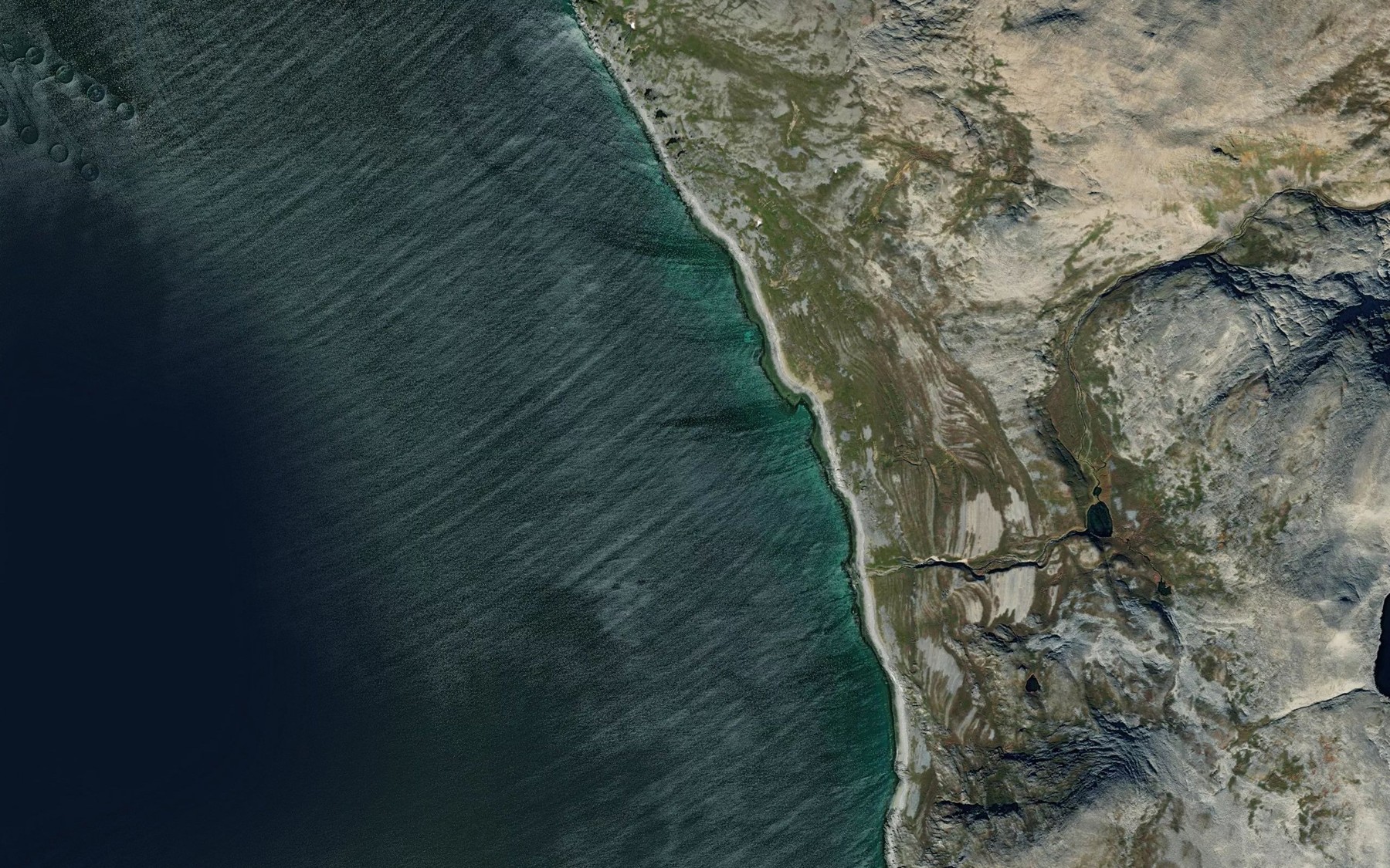 Satellite map of the Ytre Sinkelvika