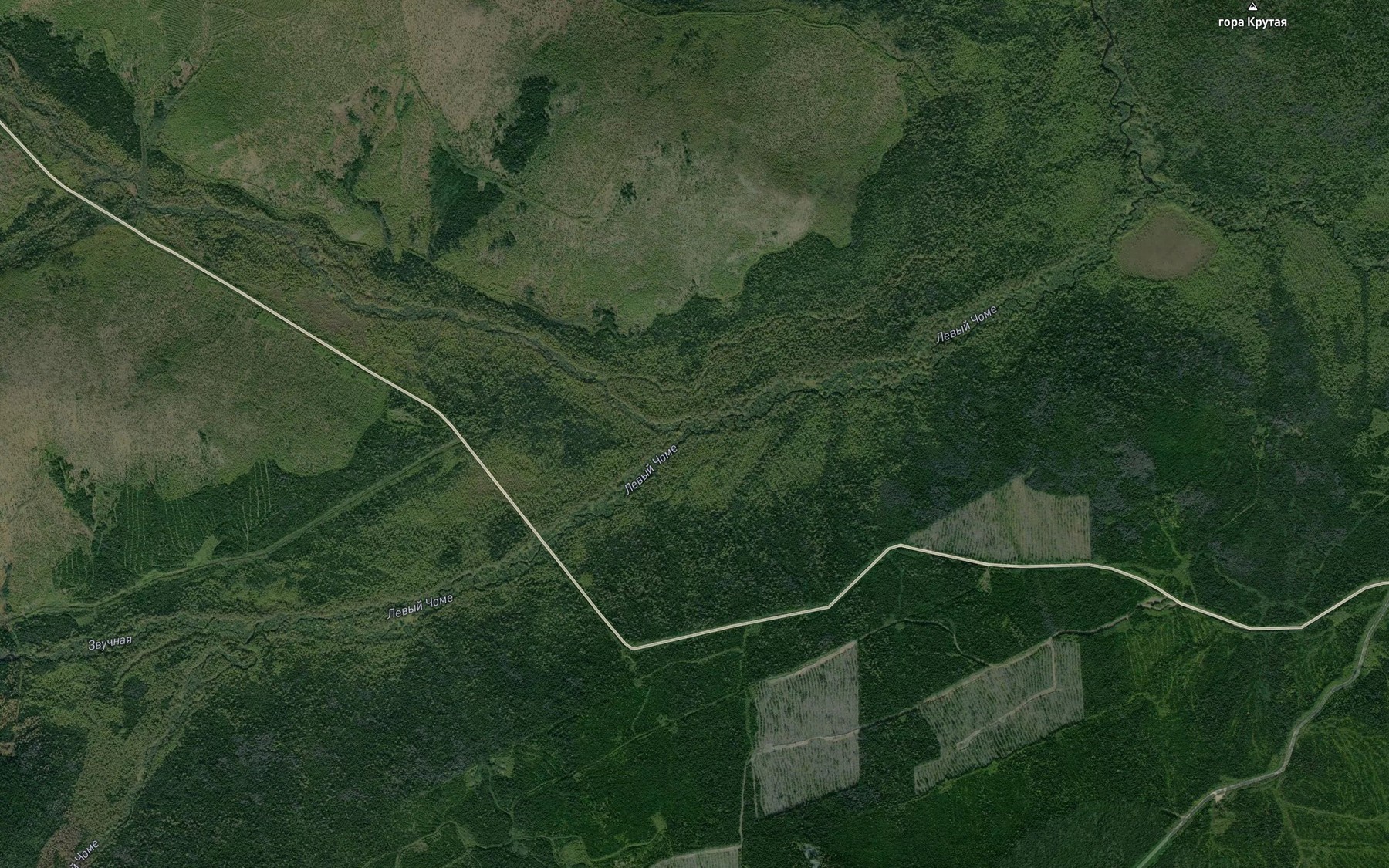 Satellite map of the Studenets