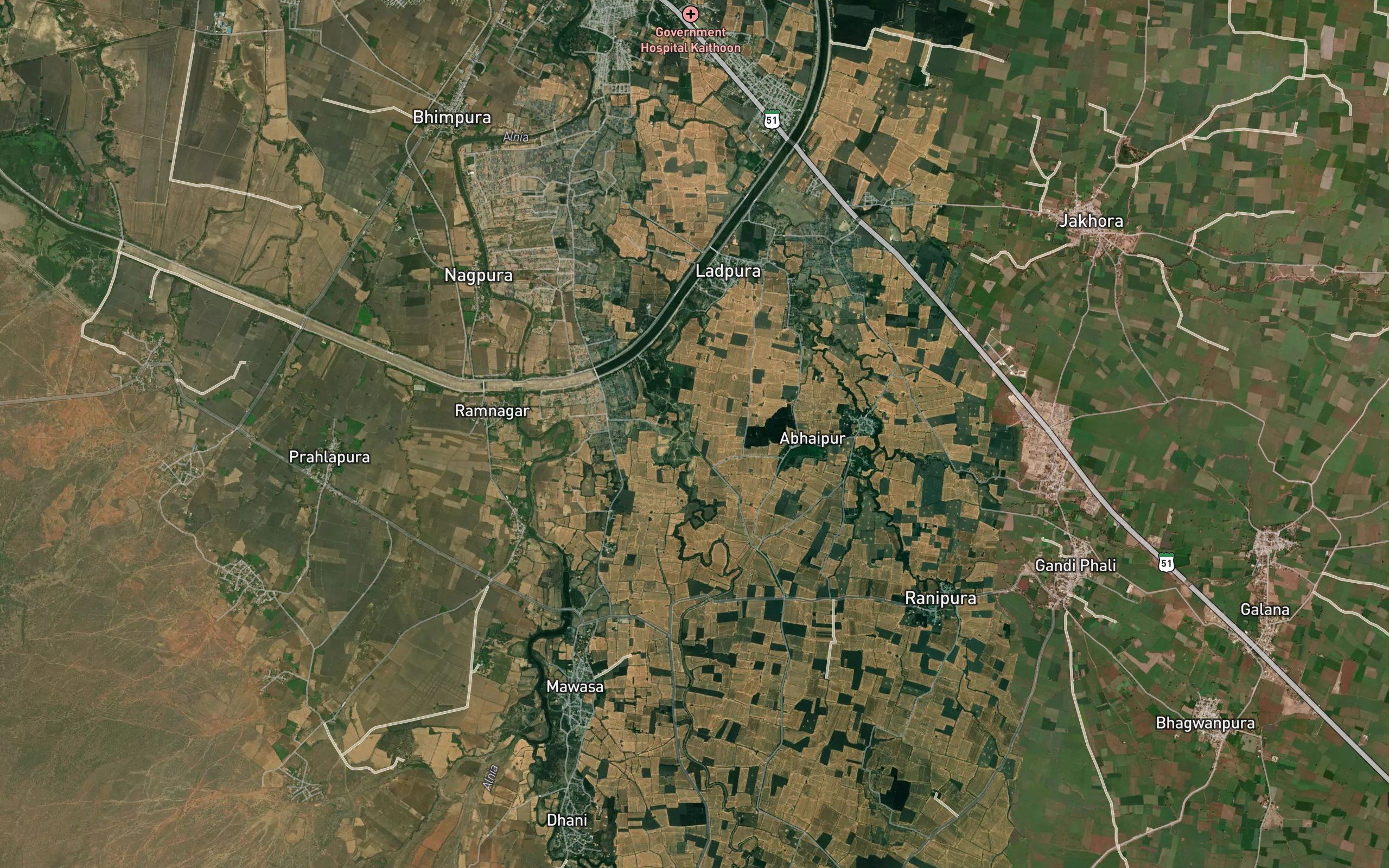 Brijnagar Distributary