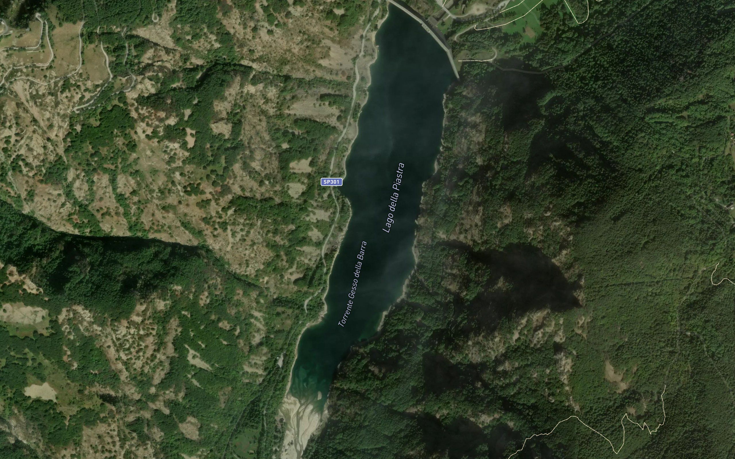 Lago della Piastra