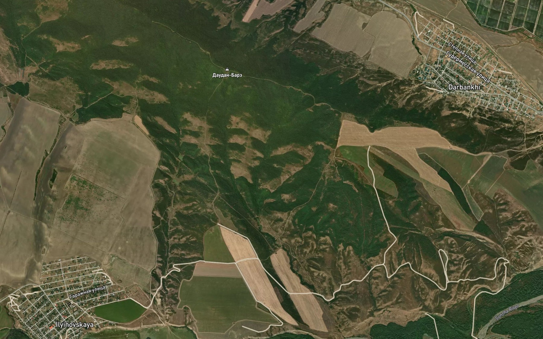 Satellite map of the Balka Machik'yurskaya