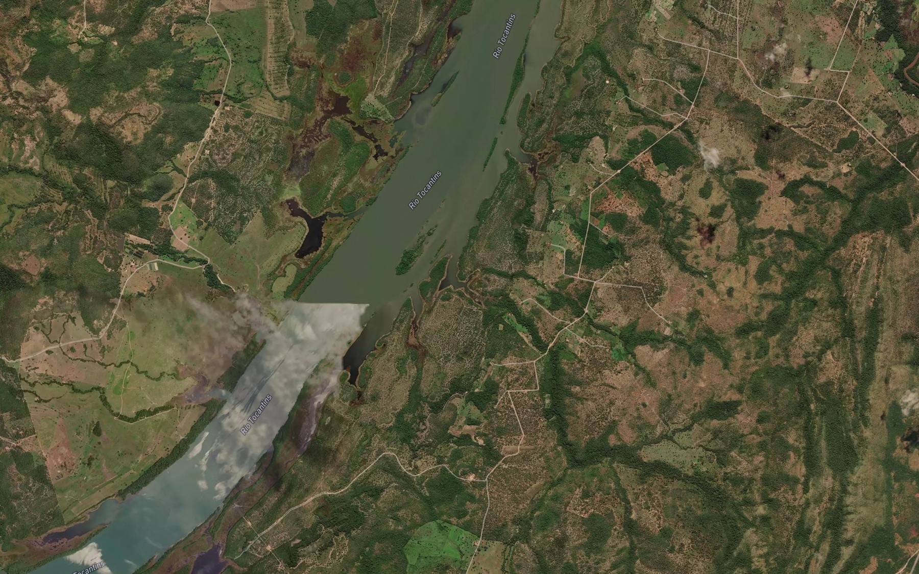 Satellite map of the Corrego do Cachimbo
