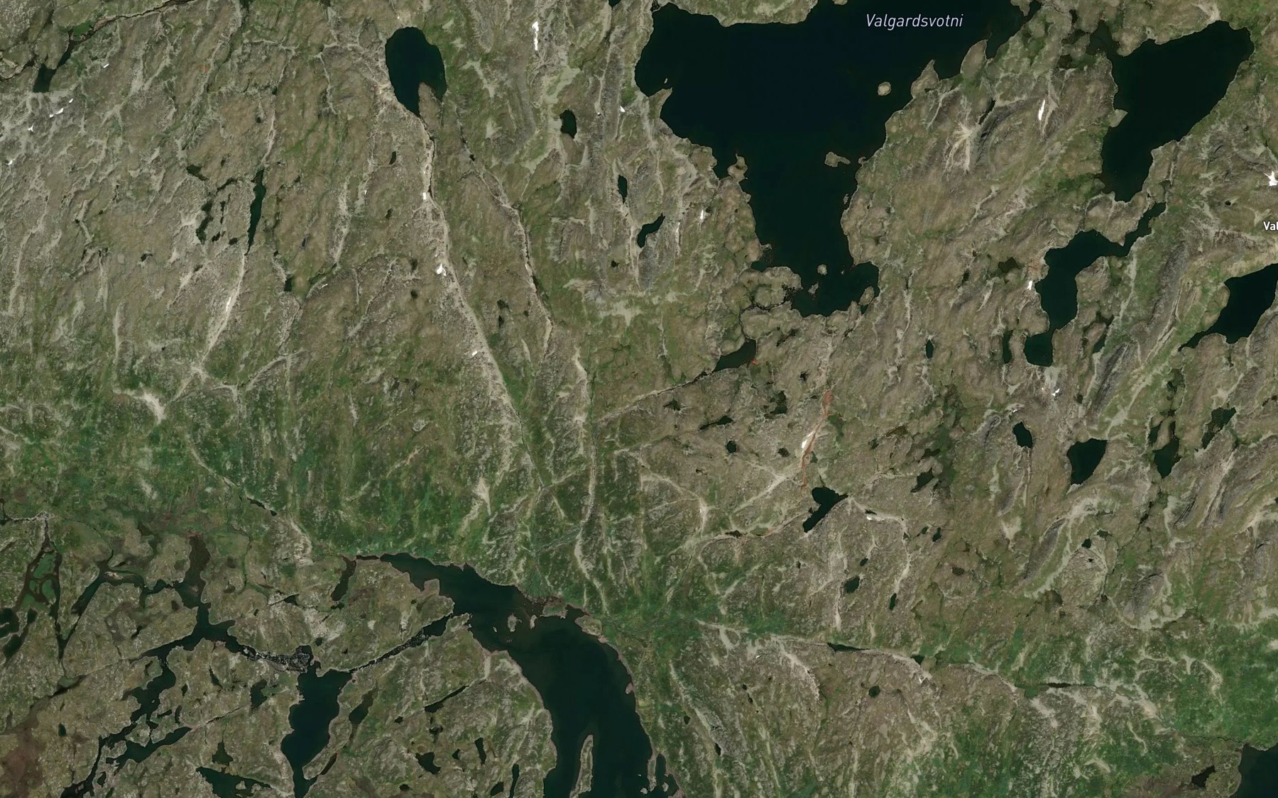 Satellite map of the Valgardsbekken