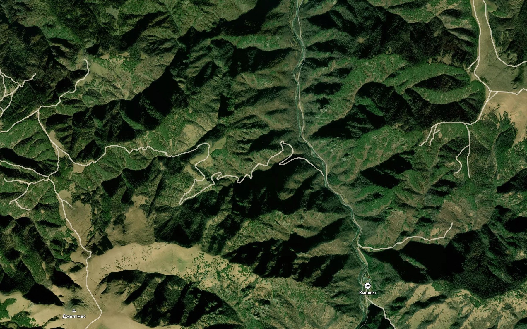 Satellite map of the Balka Osinovaya