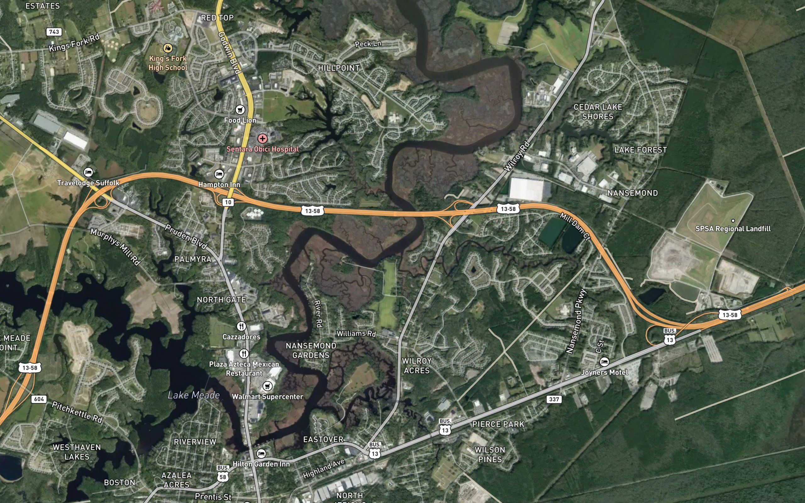 Burnetts Mill Creek