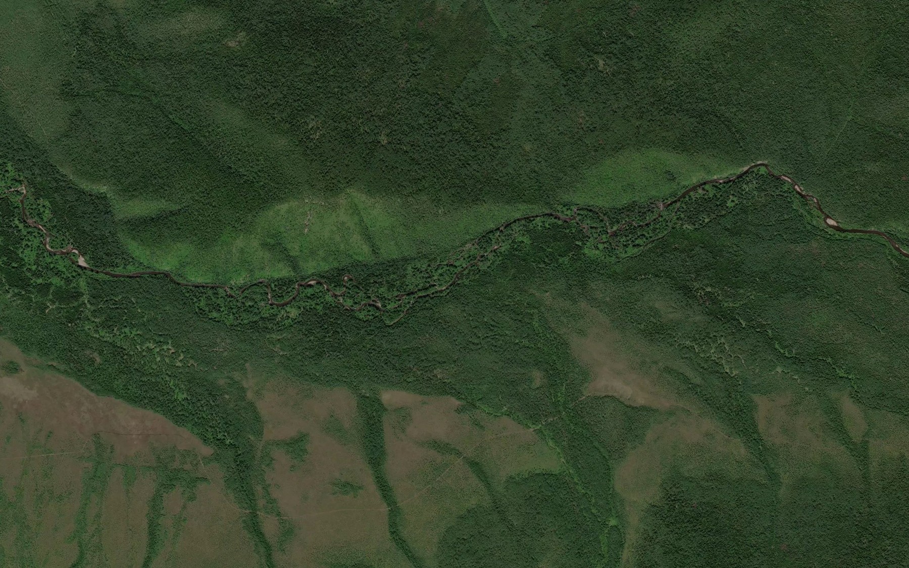 Satellite map of the Dyurcha