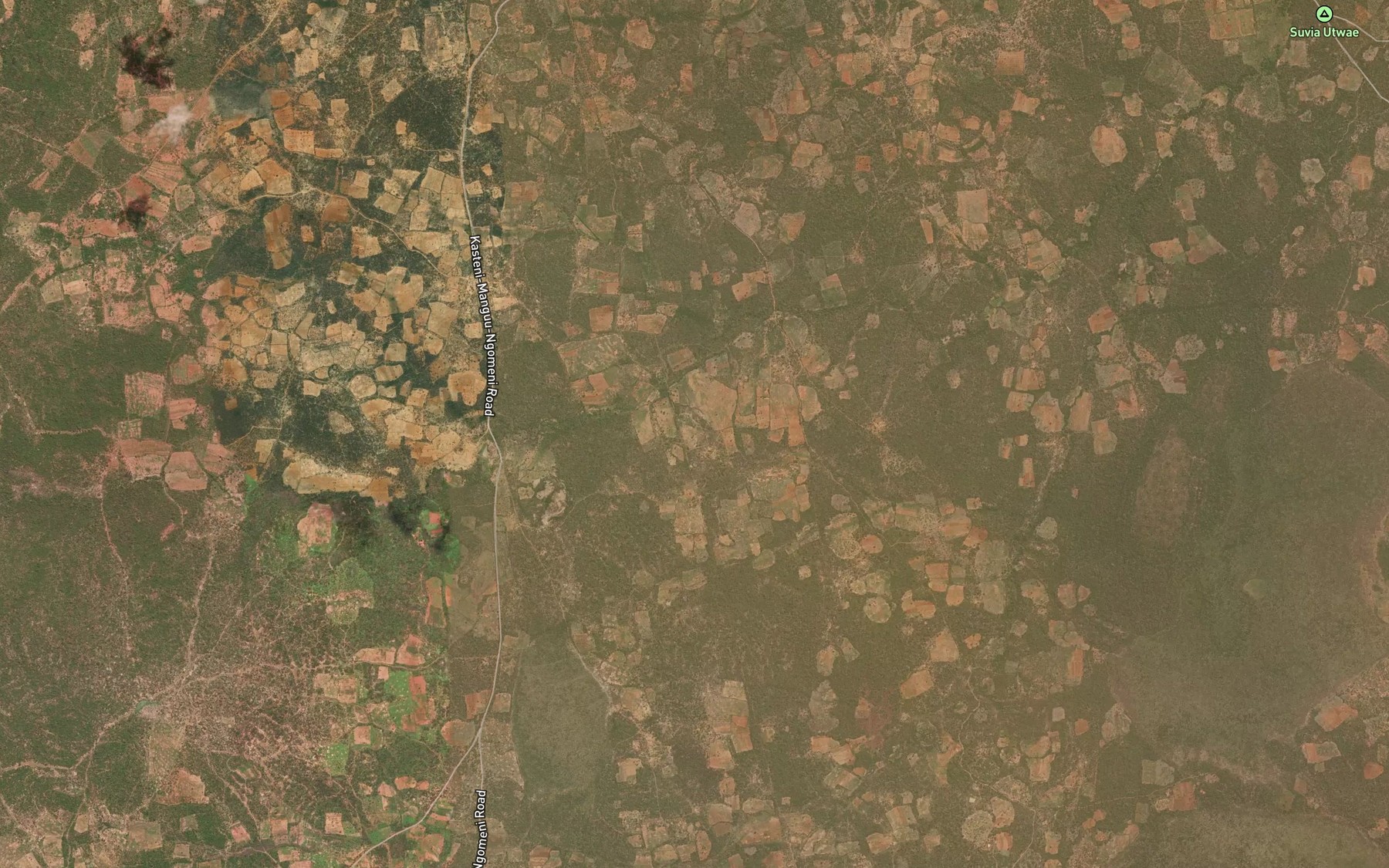 Satellite map of the Kathungu