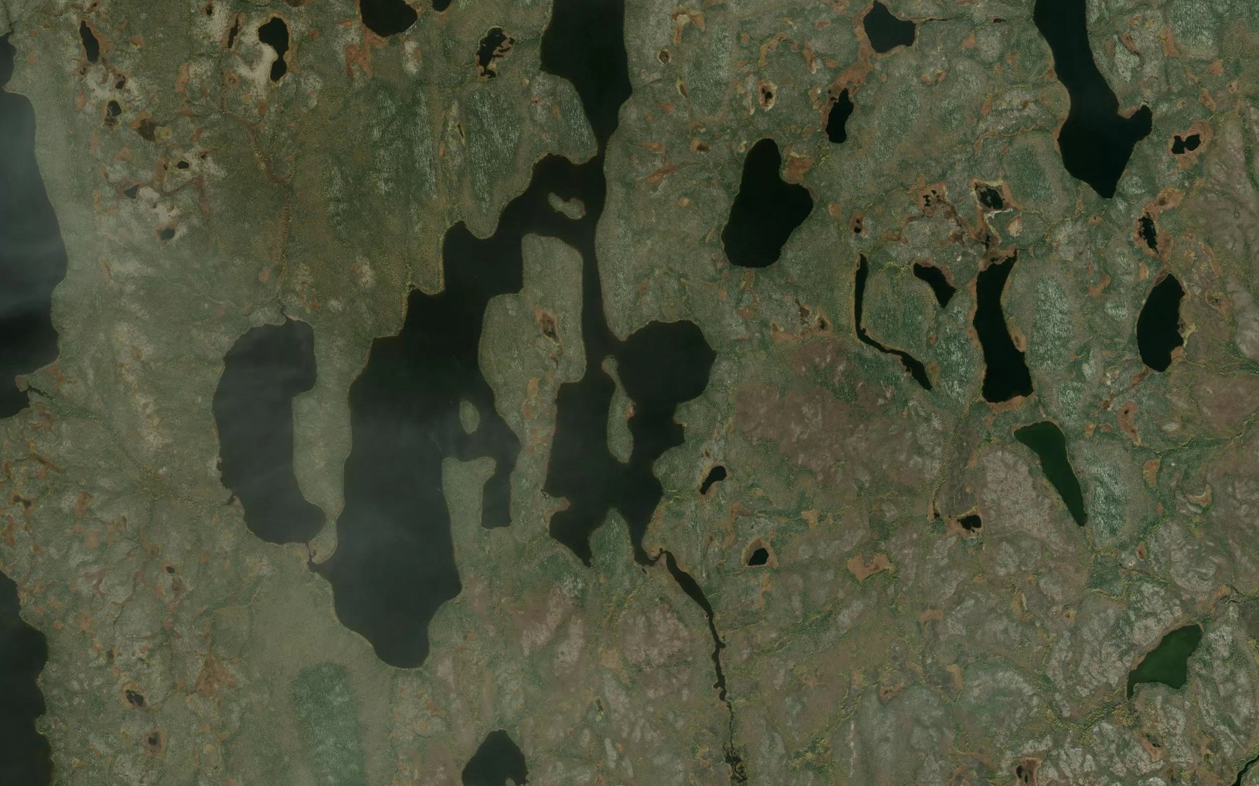 Satellite map of the Belanger Bay