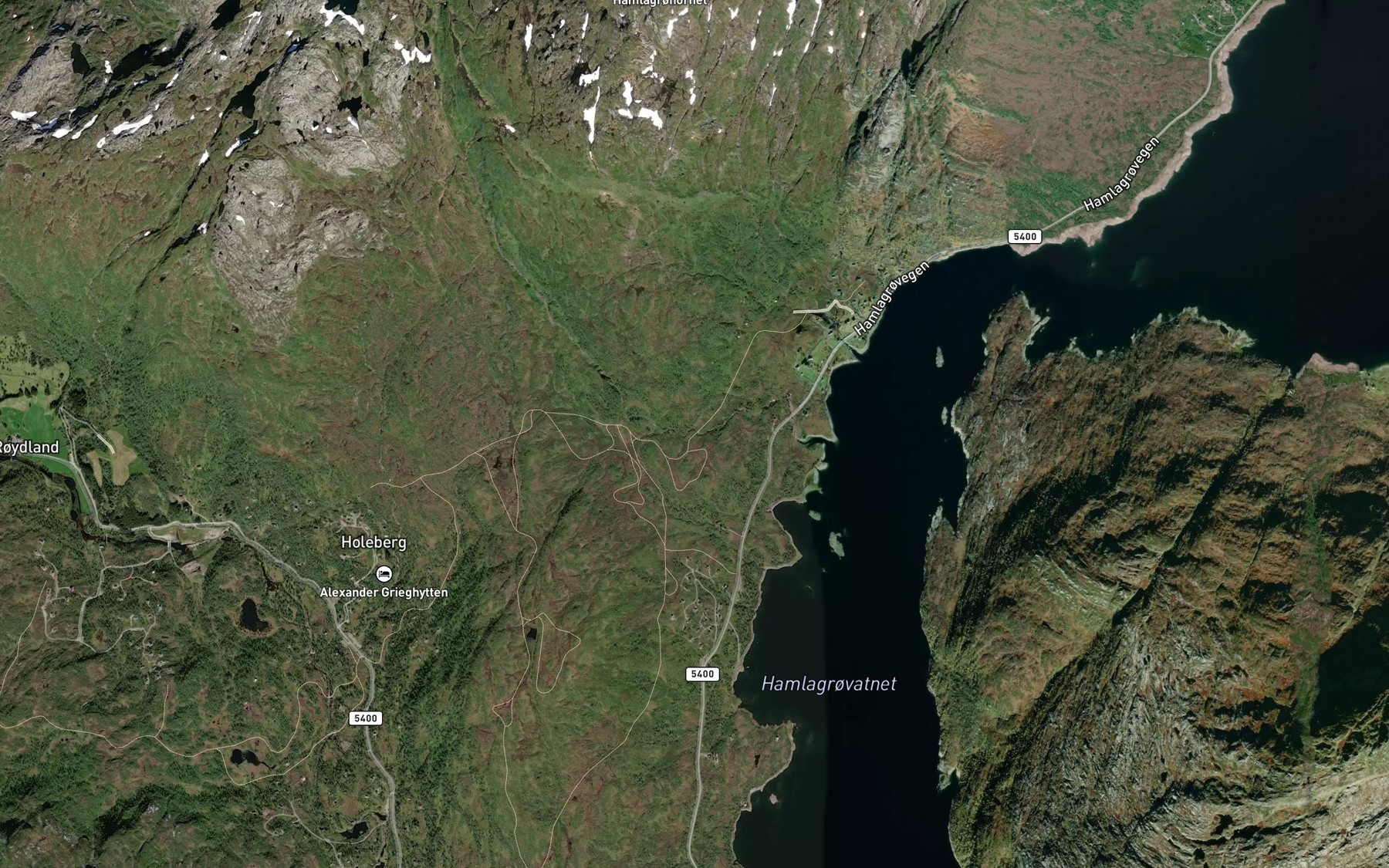 Satellite map of the Vierani