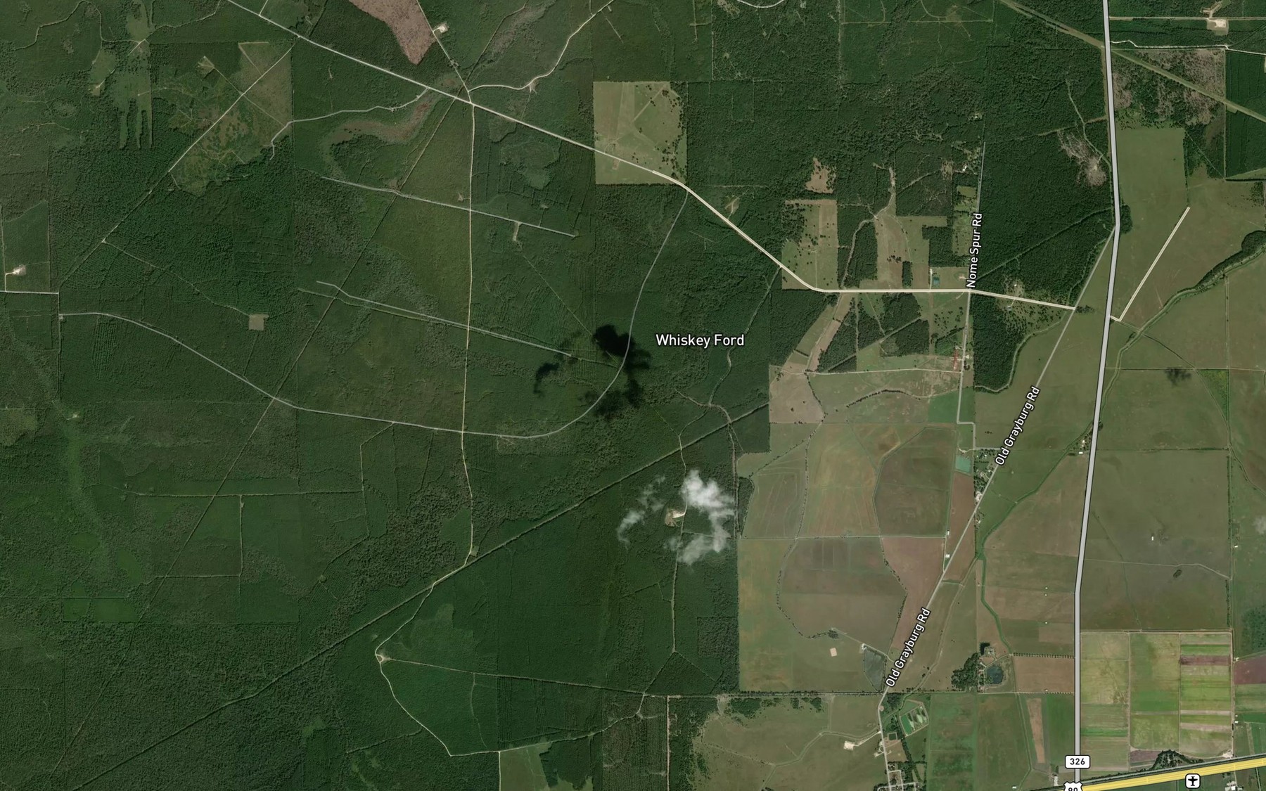 Satellite map of the Merchant Slough