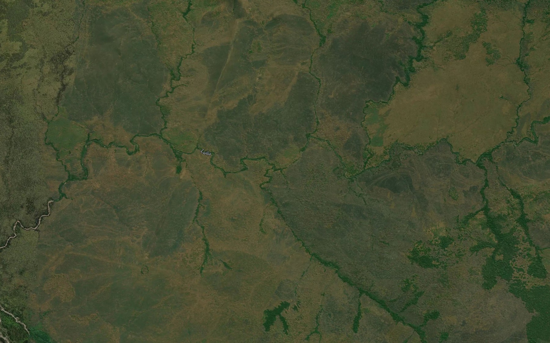Satellite map of the Lubondwa